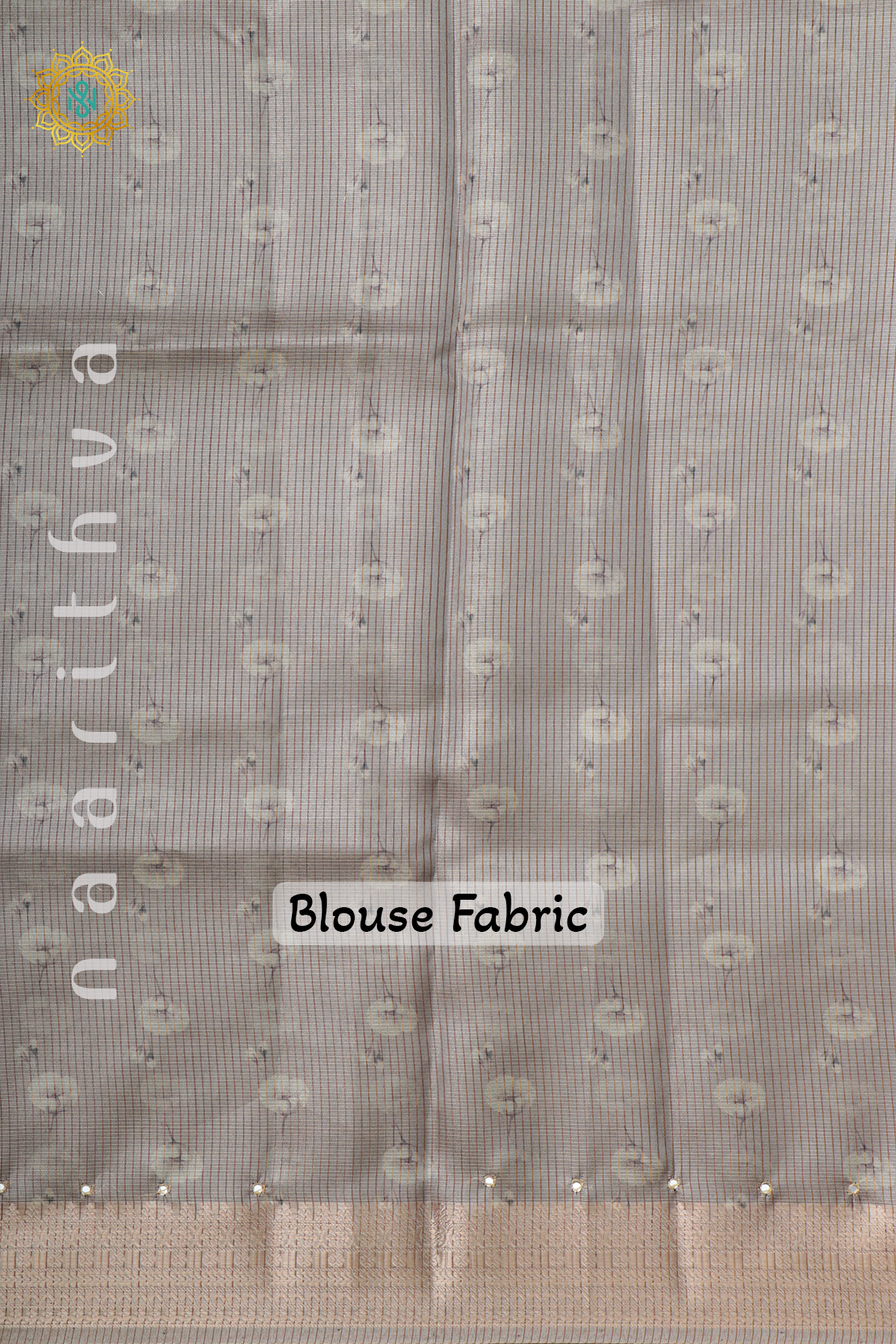 AQUA BLUE WITH PEACH - KOTA TISSUE