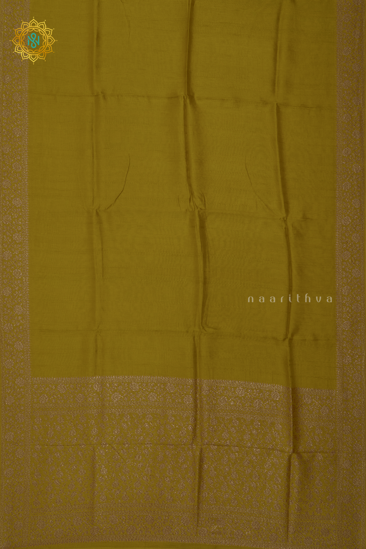 YELLOW WITH PURPLE - SEMI TUSSAR SILK