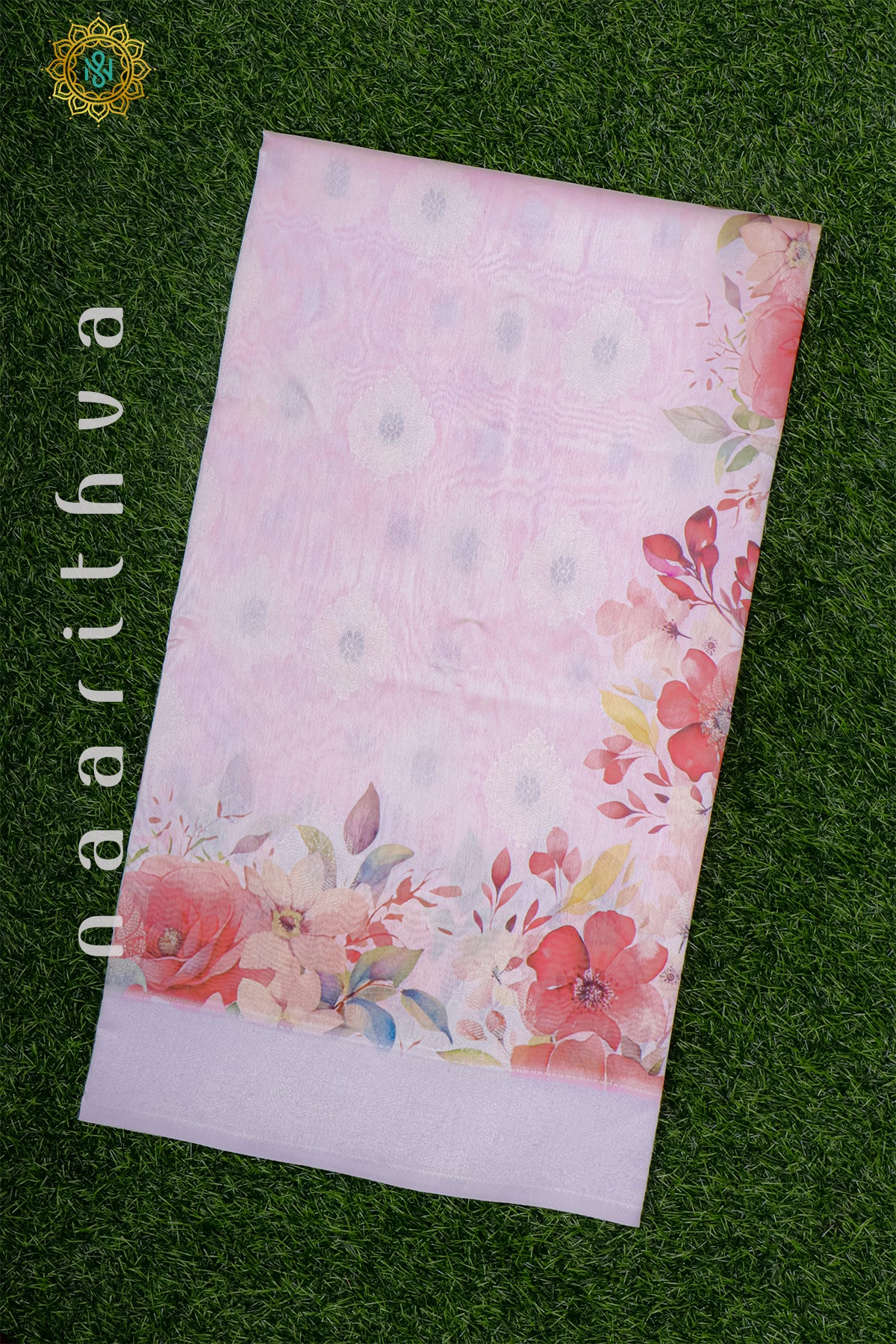LIGHT PINK - CHANDERI SILK COTTON