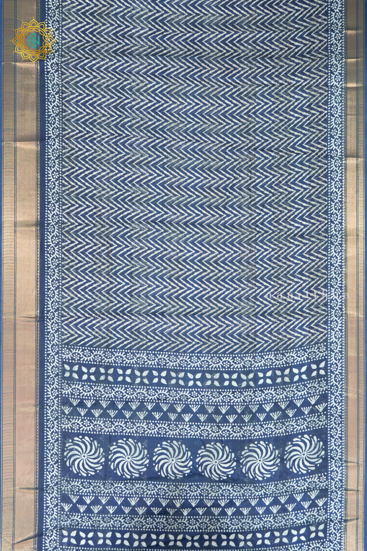 BLUE - JUTE COTTON