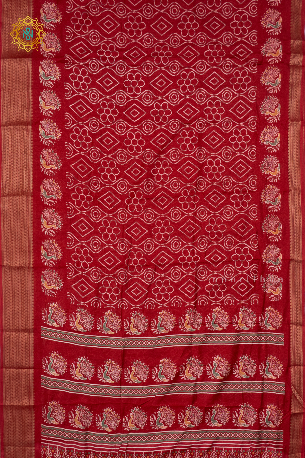 RED - DOLA SILK