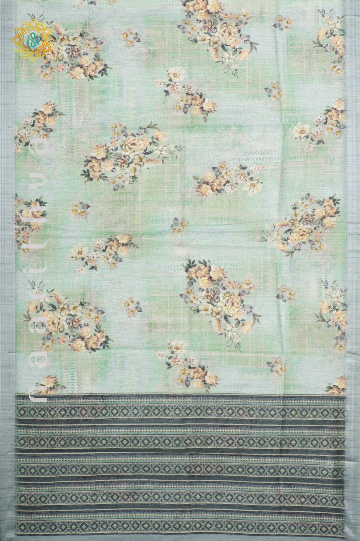 GREEN - JUTE COTTON