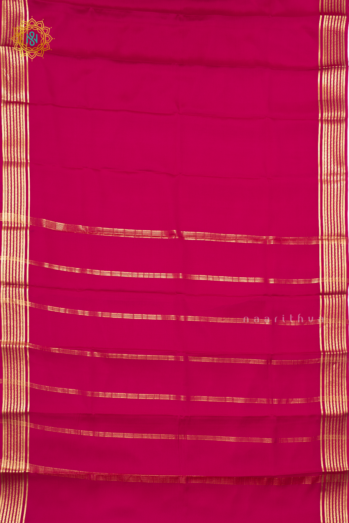 RANI PINK - PURE MYSORE CREPE SILK