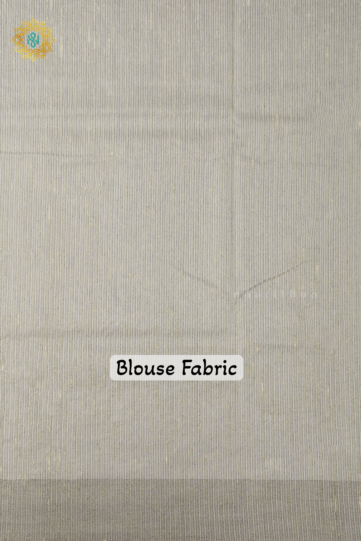 WHITE - SEMI TUSSAR WITH APPLIQUE WORK