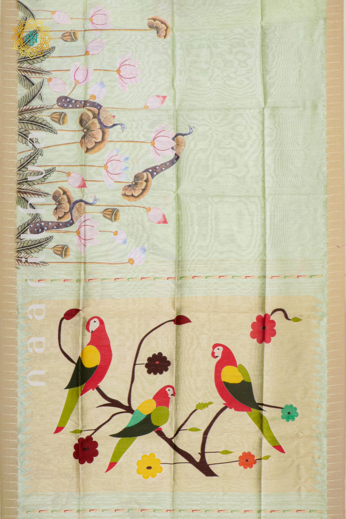 LIGHT GREEN - SEMI TUSSAR