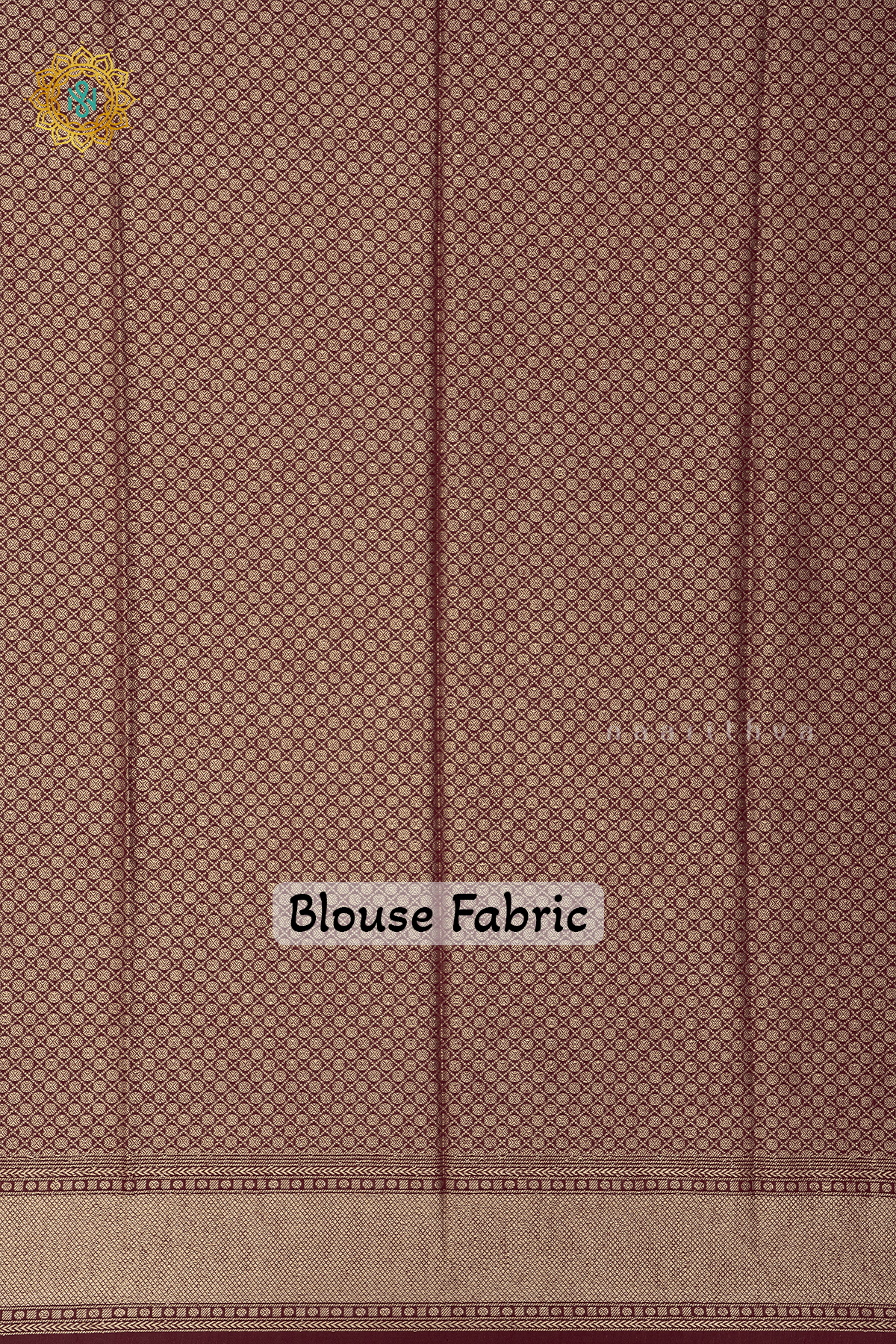 NAVY BLUE WITH MAROON - JUTE COTTON