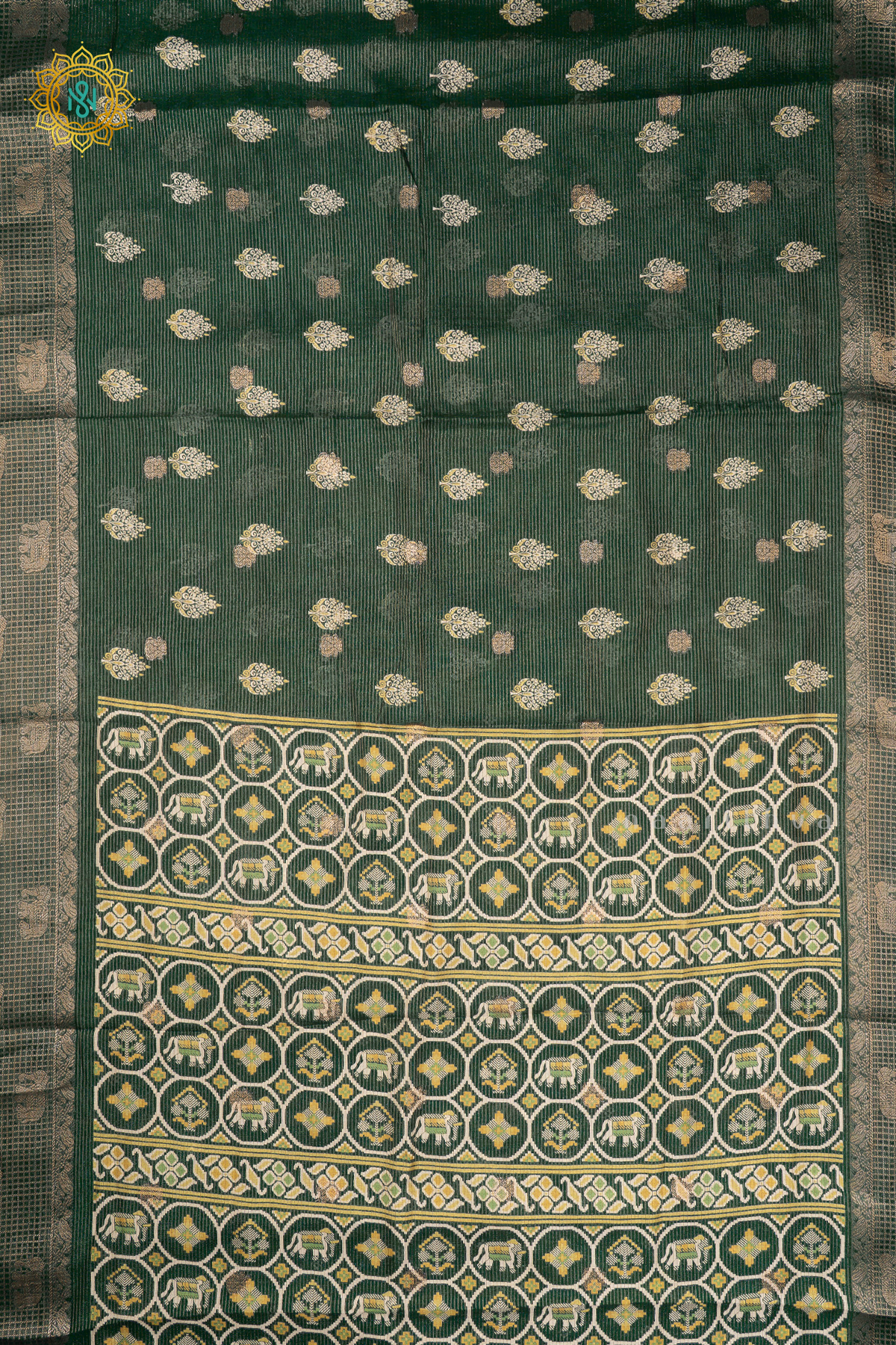 GREEN - SEMI GEORGETTE