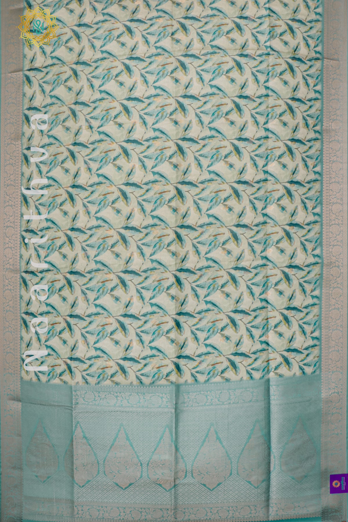 SAGE GREEN - TUSSAR TISSUE