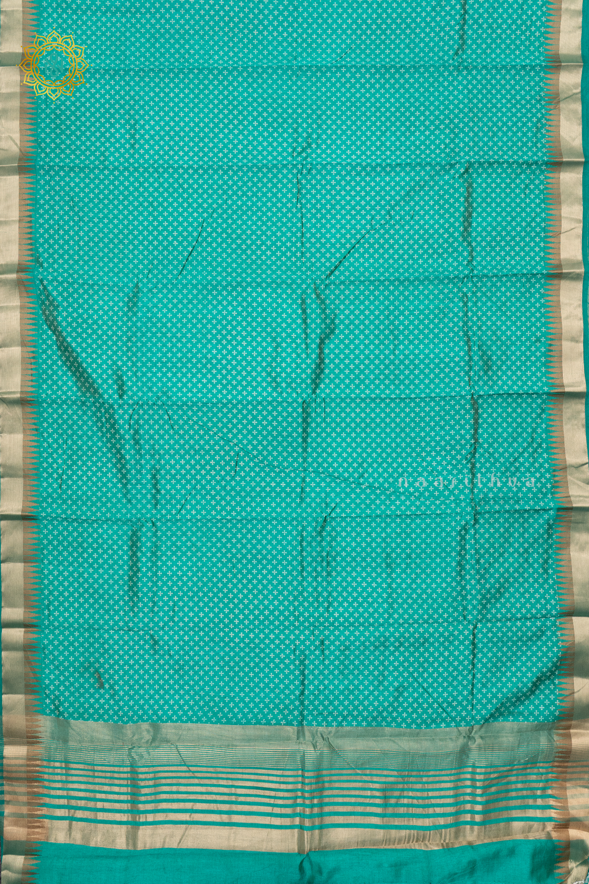 AQUA BLUE - SEMI TUSSAR