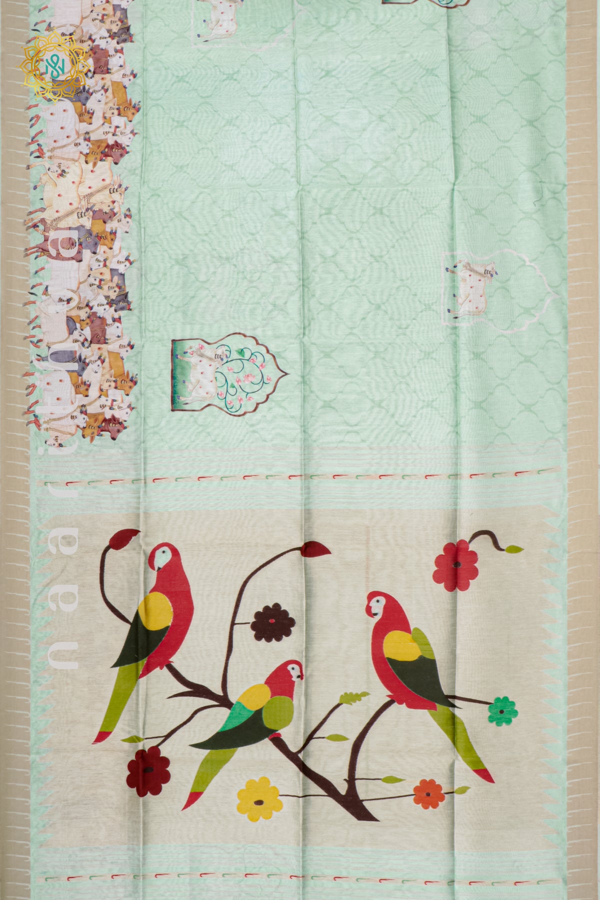 LIGHT GREEN - SEMI TUSSAR