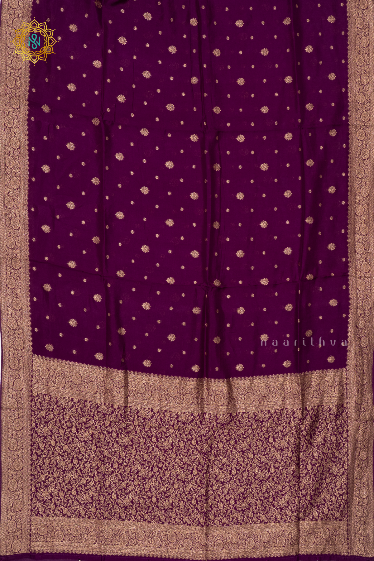 WINE - SEMI TUSSAR SILK