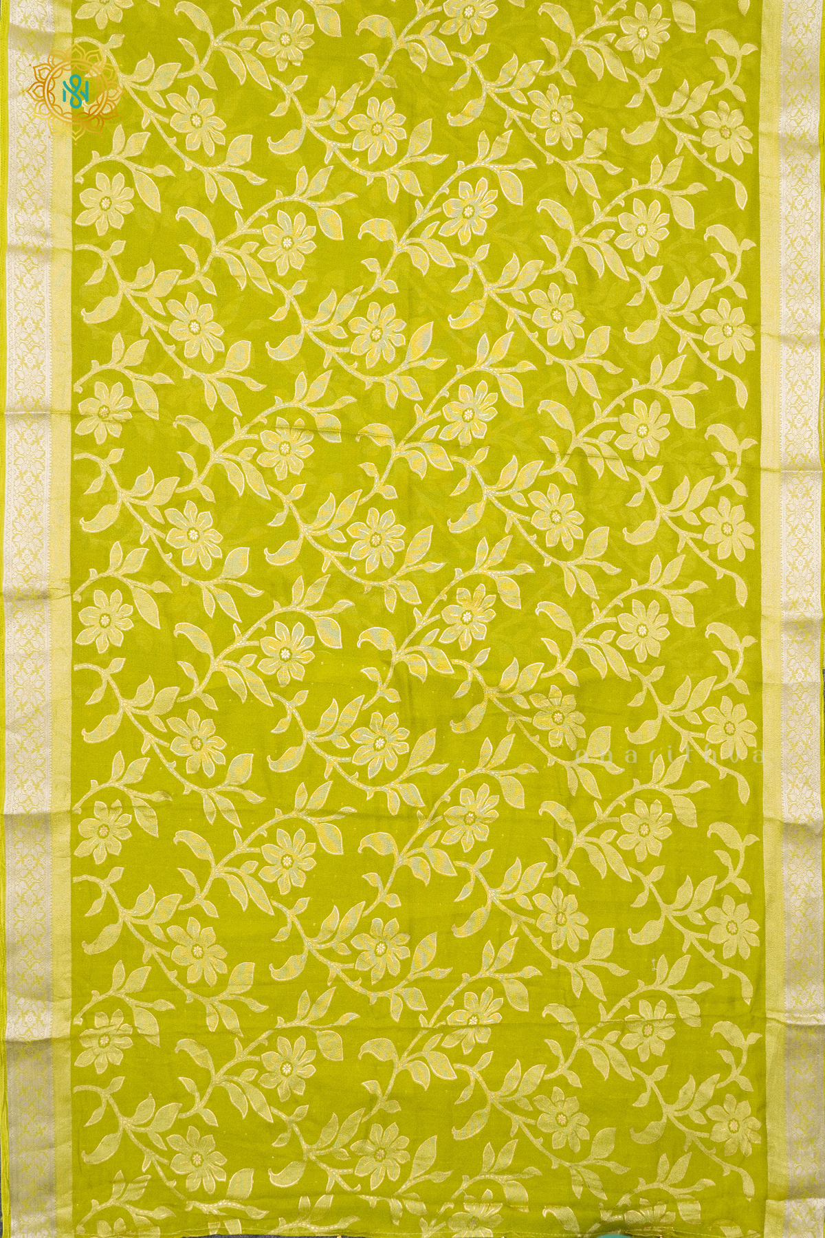 PARROT GREEN - SEMI GEORGETTE