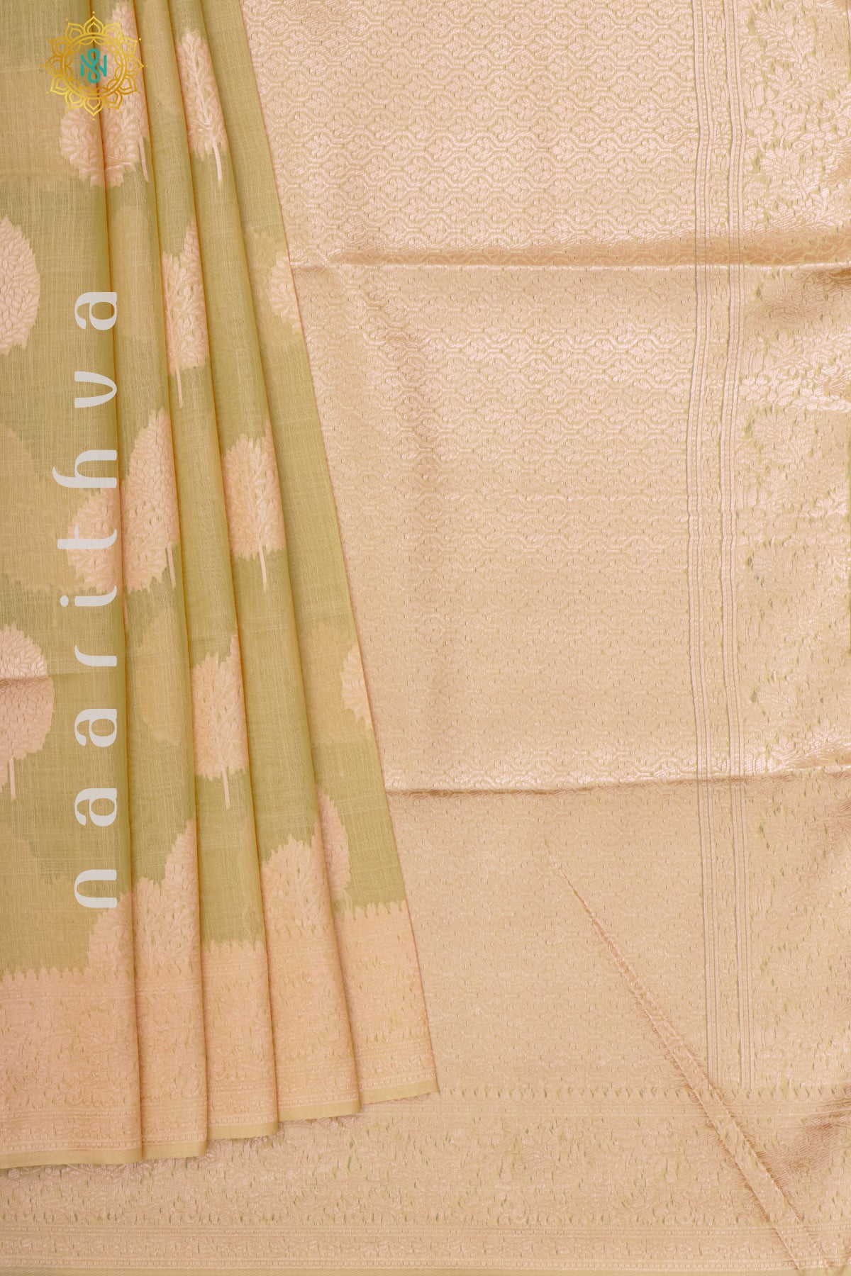 BIEGE - SEMI RAW SILK
