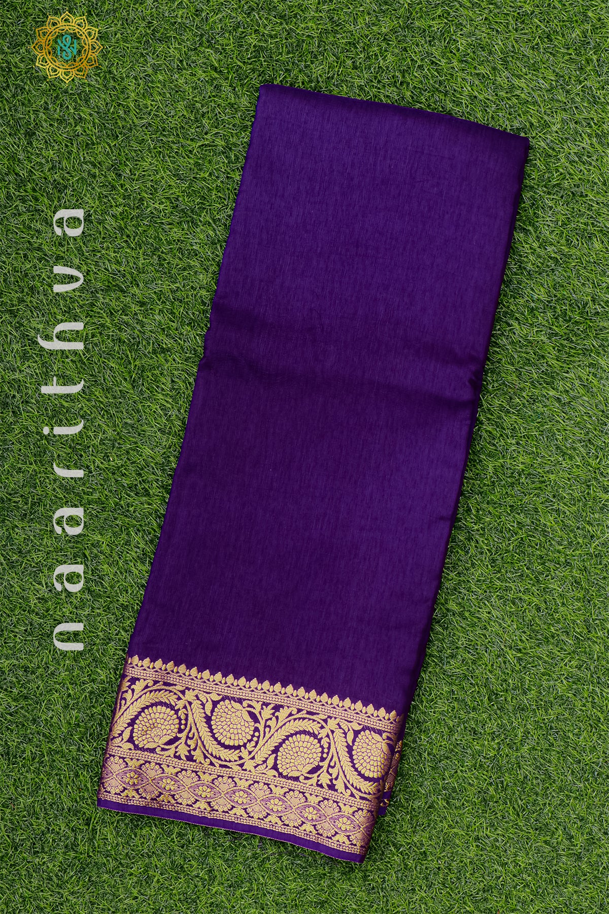 PURPLE - SEMI CREPE SILK