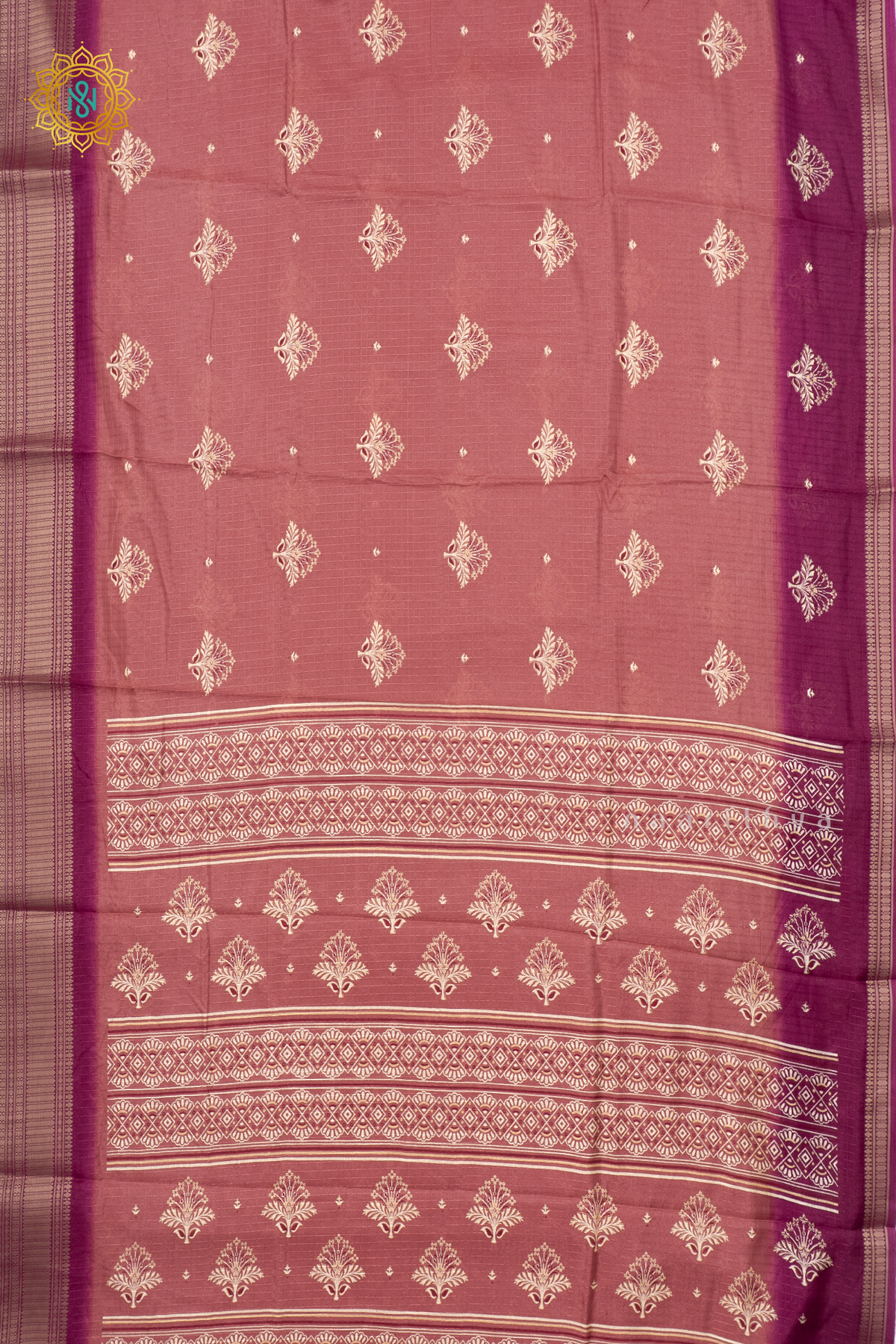 PEACH WITH WINE - DOLA SILK