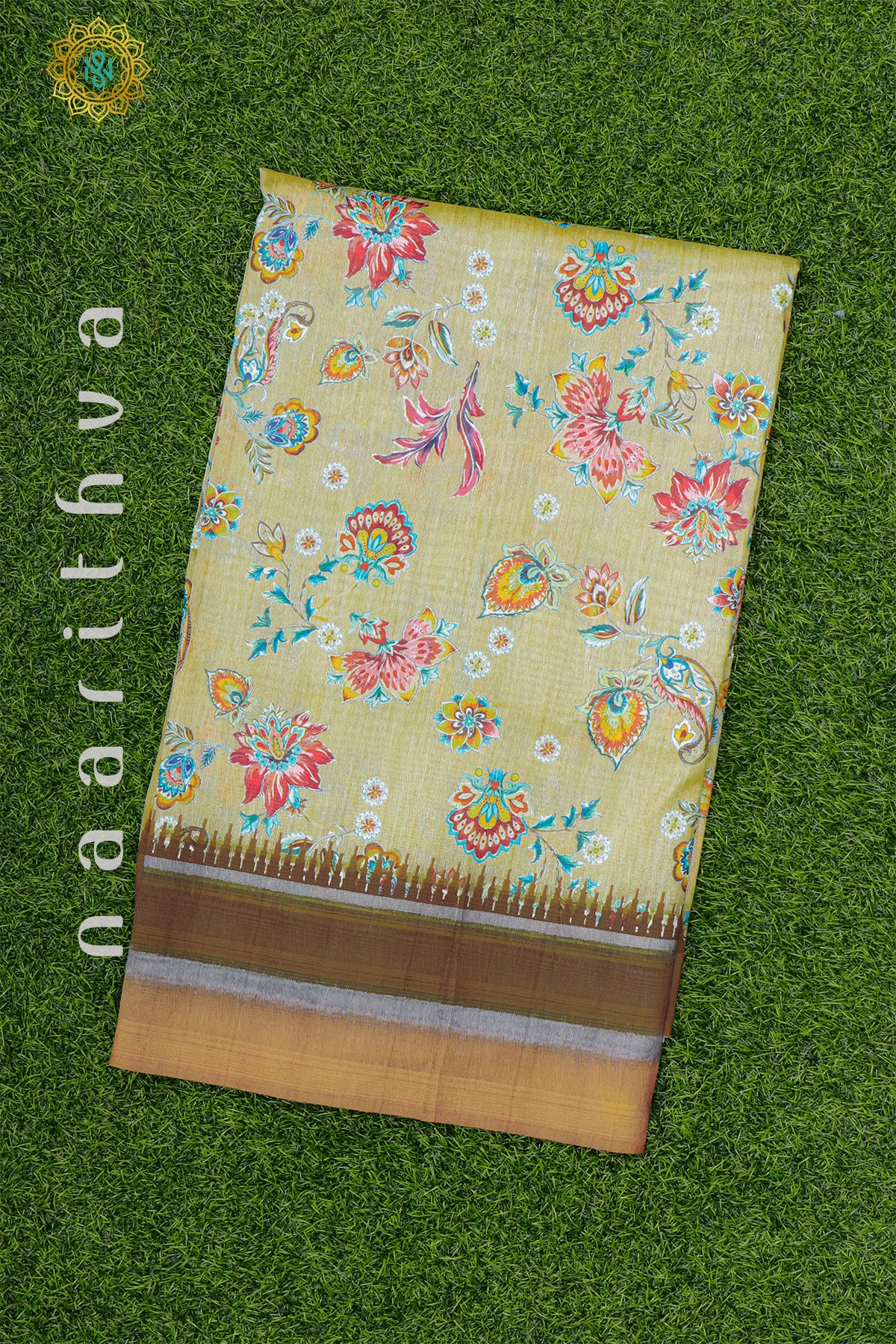 BIEGE WITH LIGHT BROWN - SEMI TUSSAR