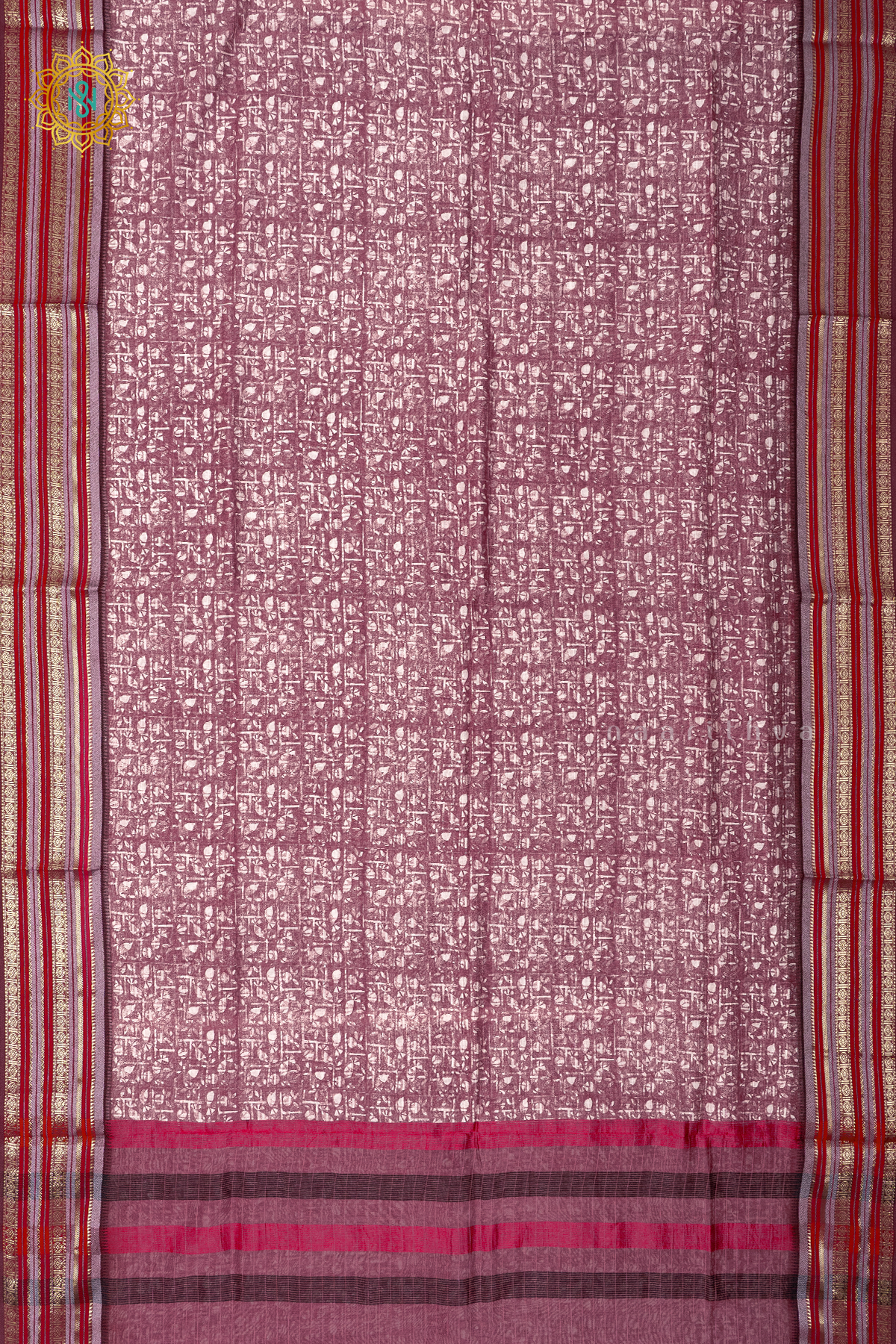MAROON - HANDLOOM COTTON