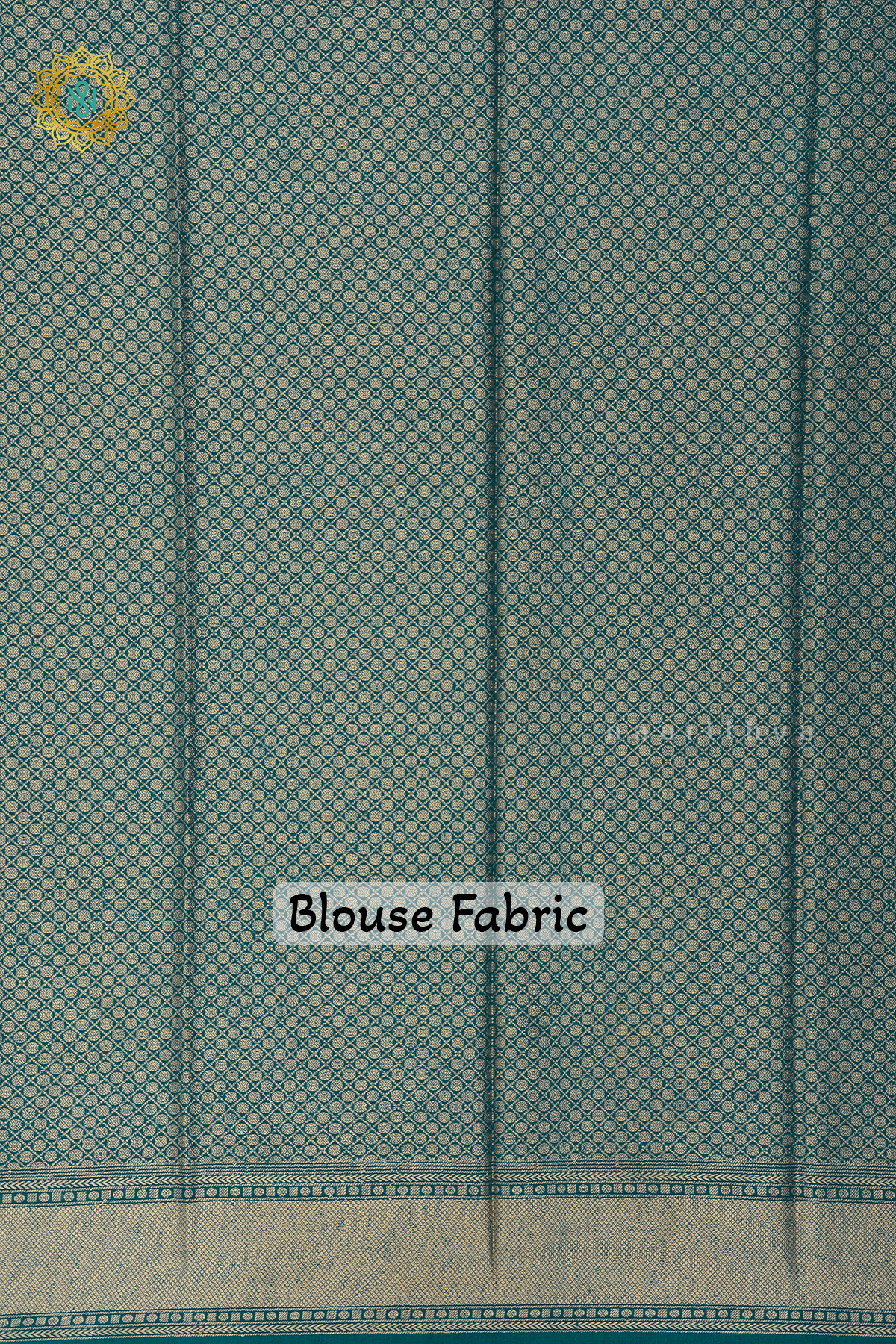 MAGENTA WITH CYAN GREEN - JUTE COTTON