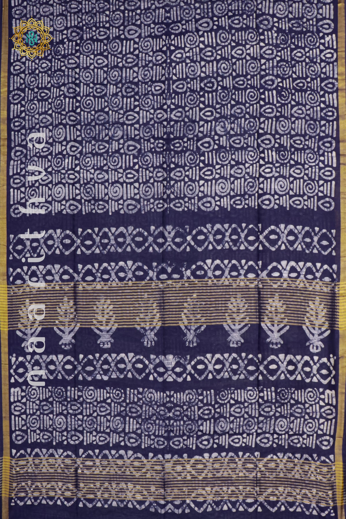 NAVY BLUE - SLUB COTTON