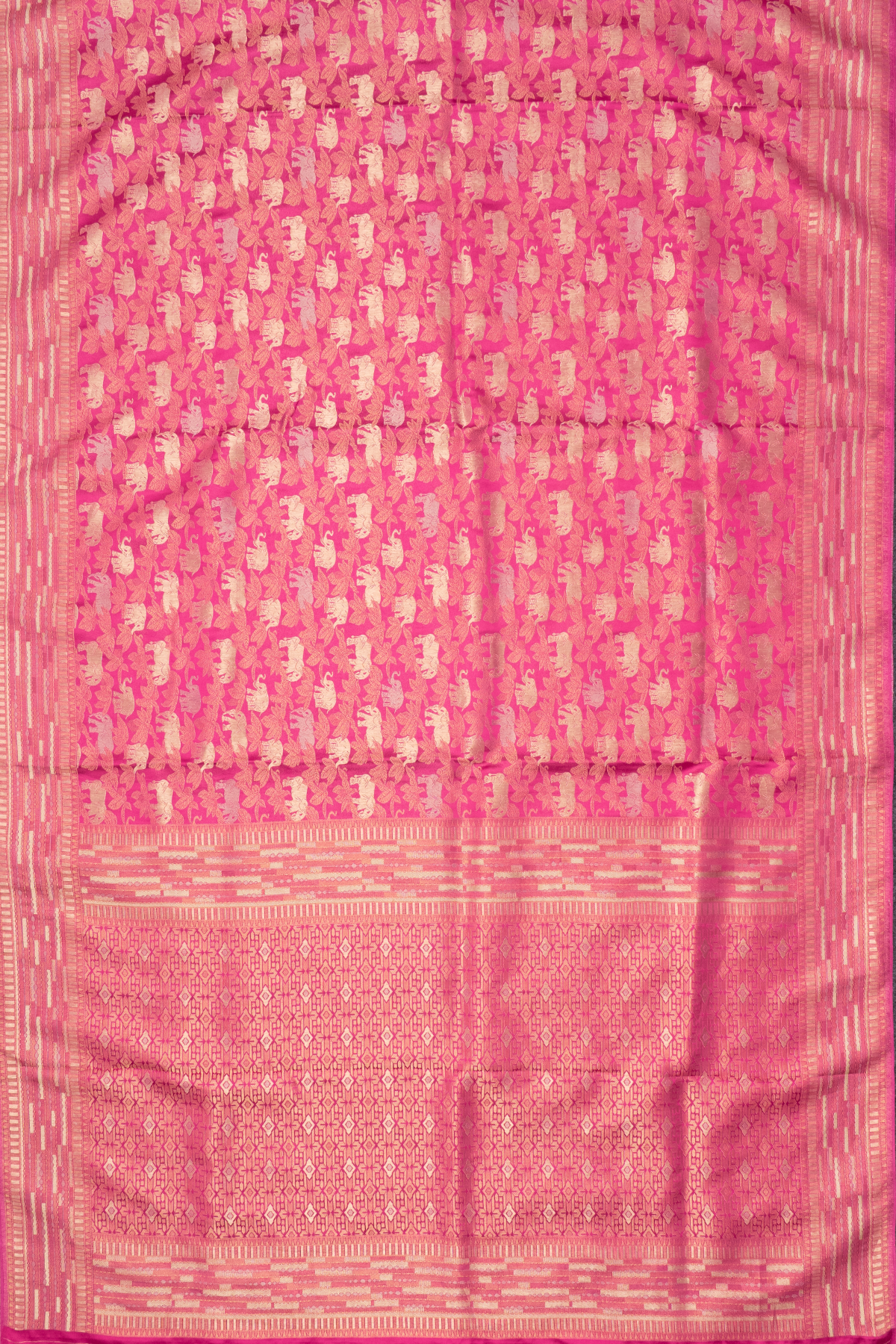 PINK - SEMI KATAN BANARASI