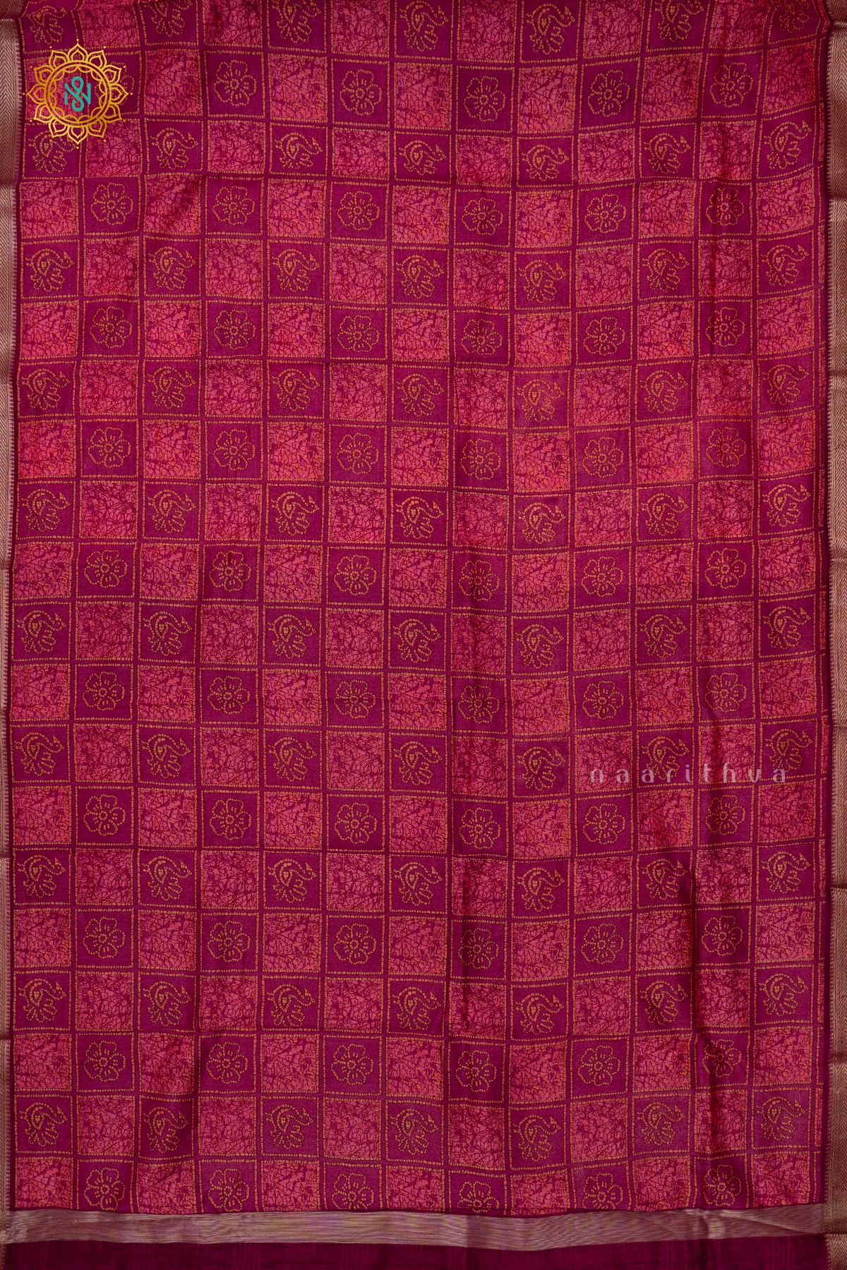 MAGENTA - CHANDERI SILK COTTON