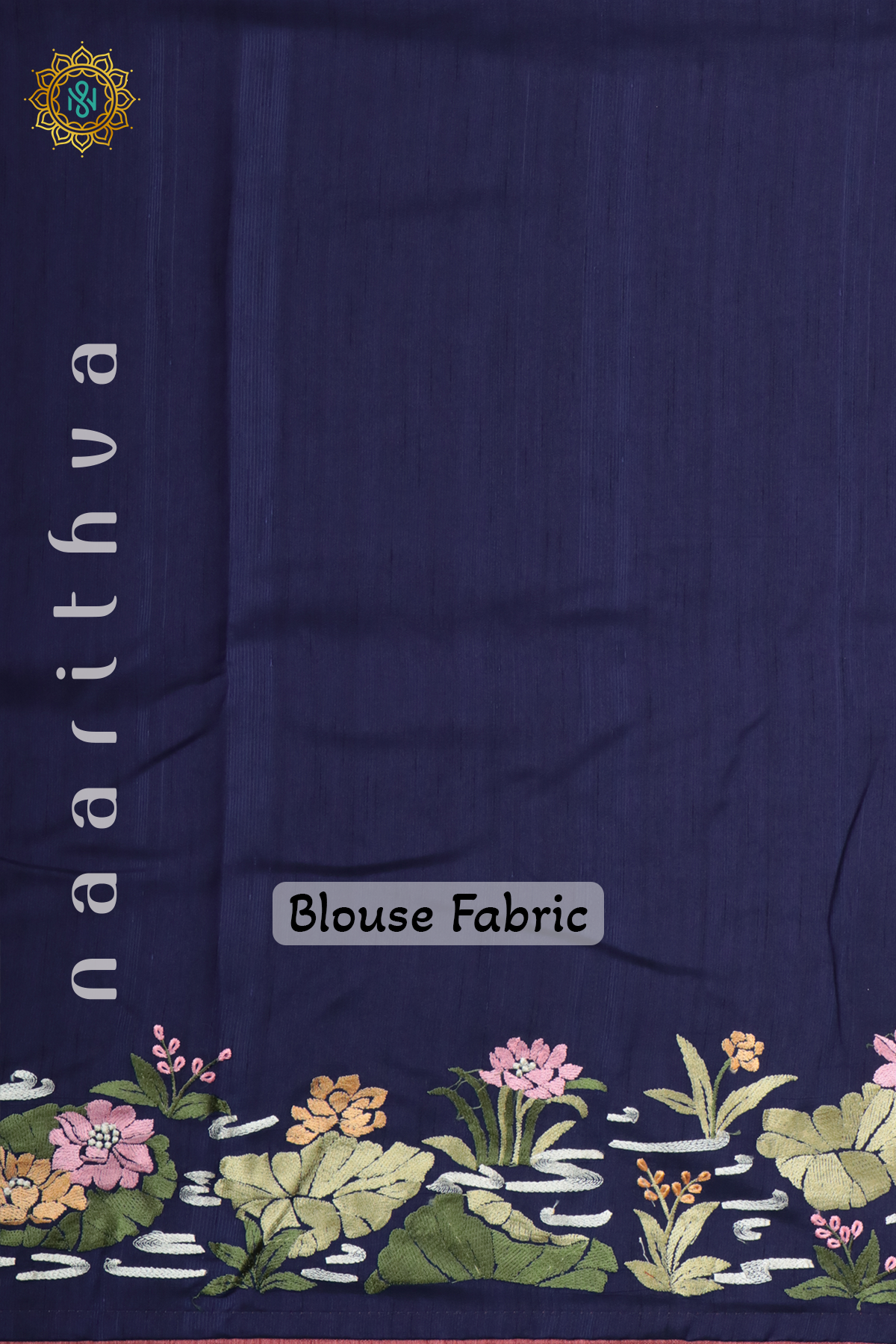 BLUE - SEMI TUSSAR SILK