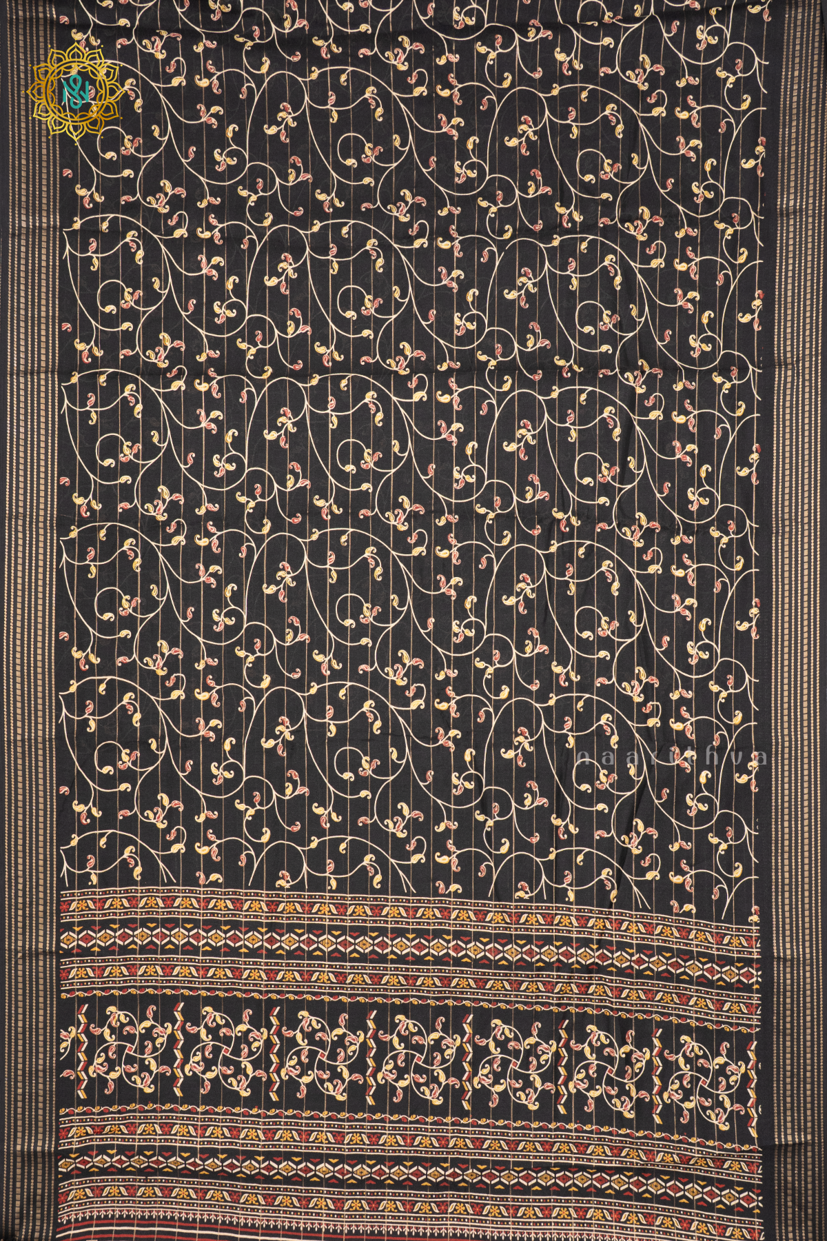 BLACK - SEMI GEORGETTE