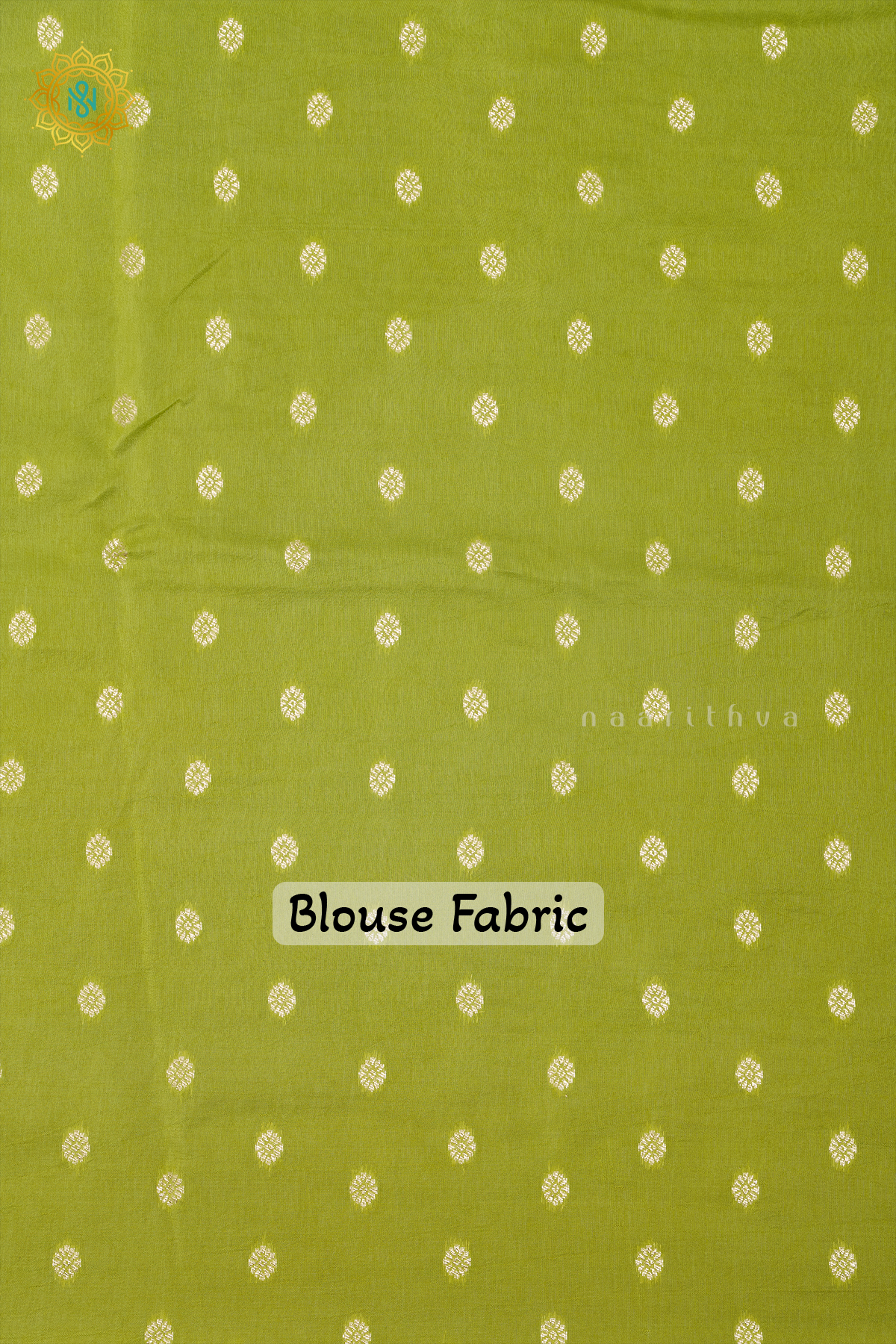 BOTTLE GREEN WITH PARROT GREEN - DOLA SILK