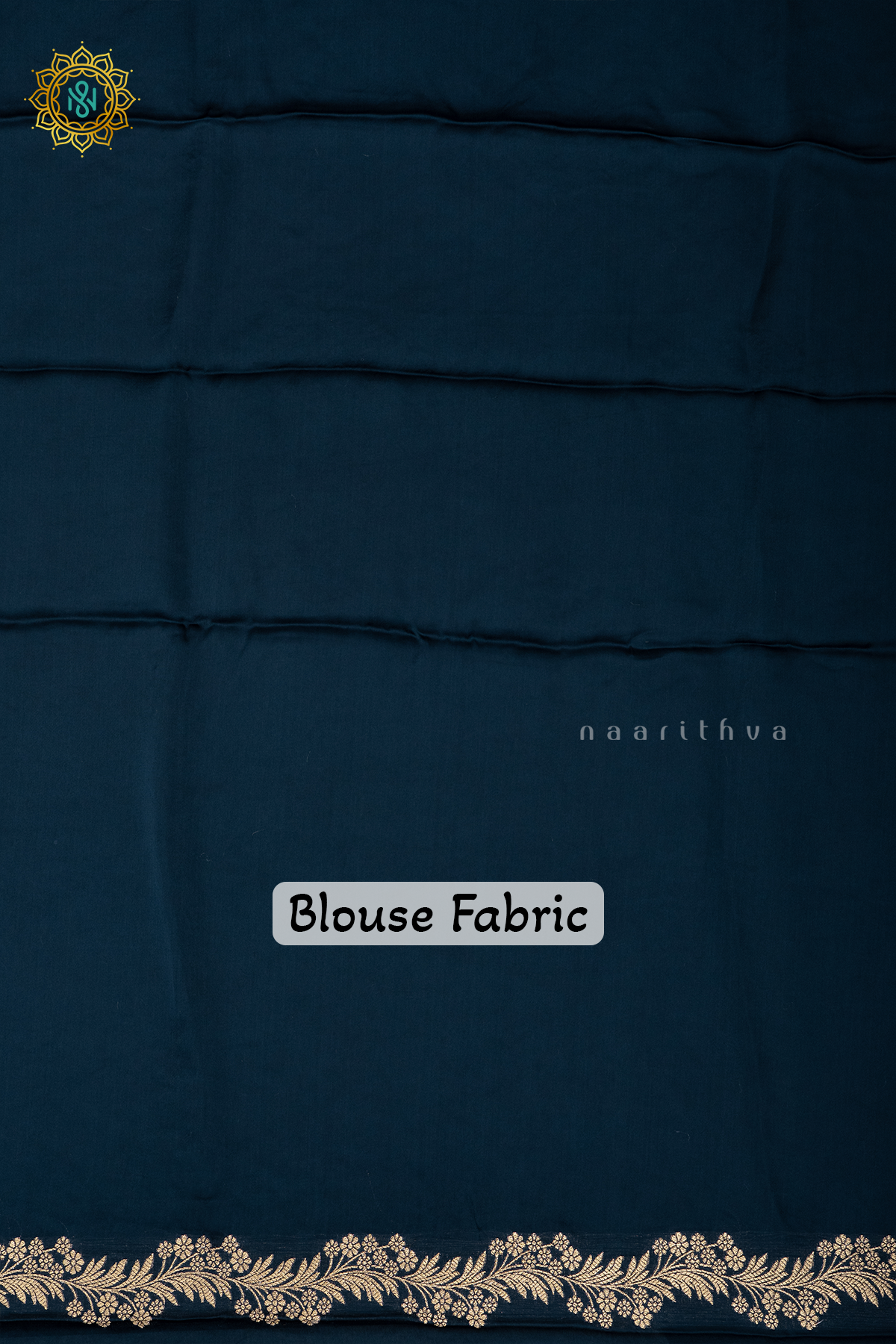 PEACOCK BLUE - SATIN ORGANZA