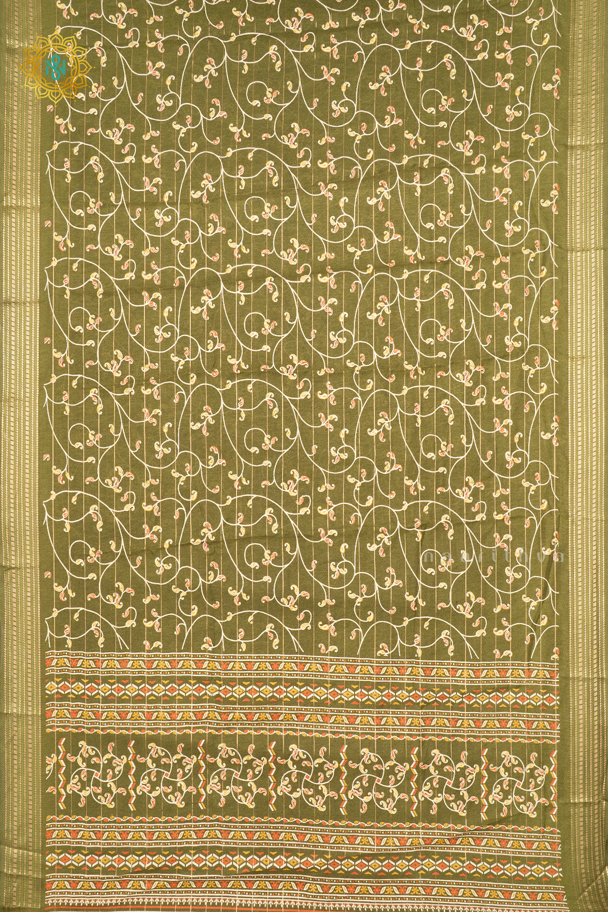 GREEN - SEMI GEORGETTE