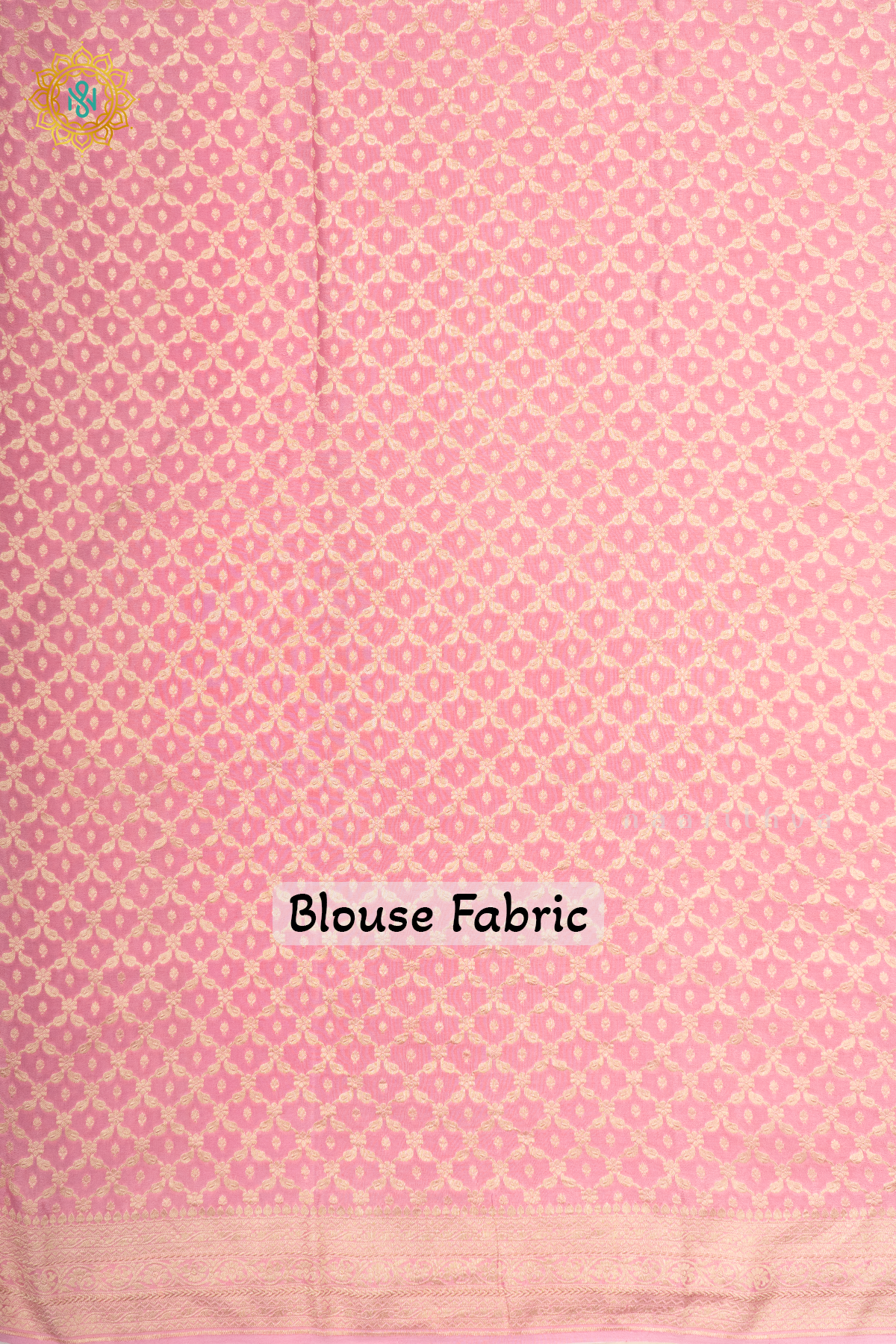 LIGHT PINK - PURE BANARASI CREPE SILK