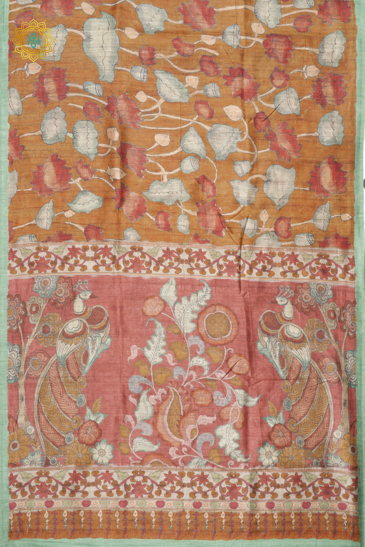 MUSTARD WITH PISTA GREEN - SEMI GICHA TUSSAR