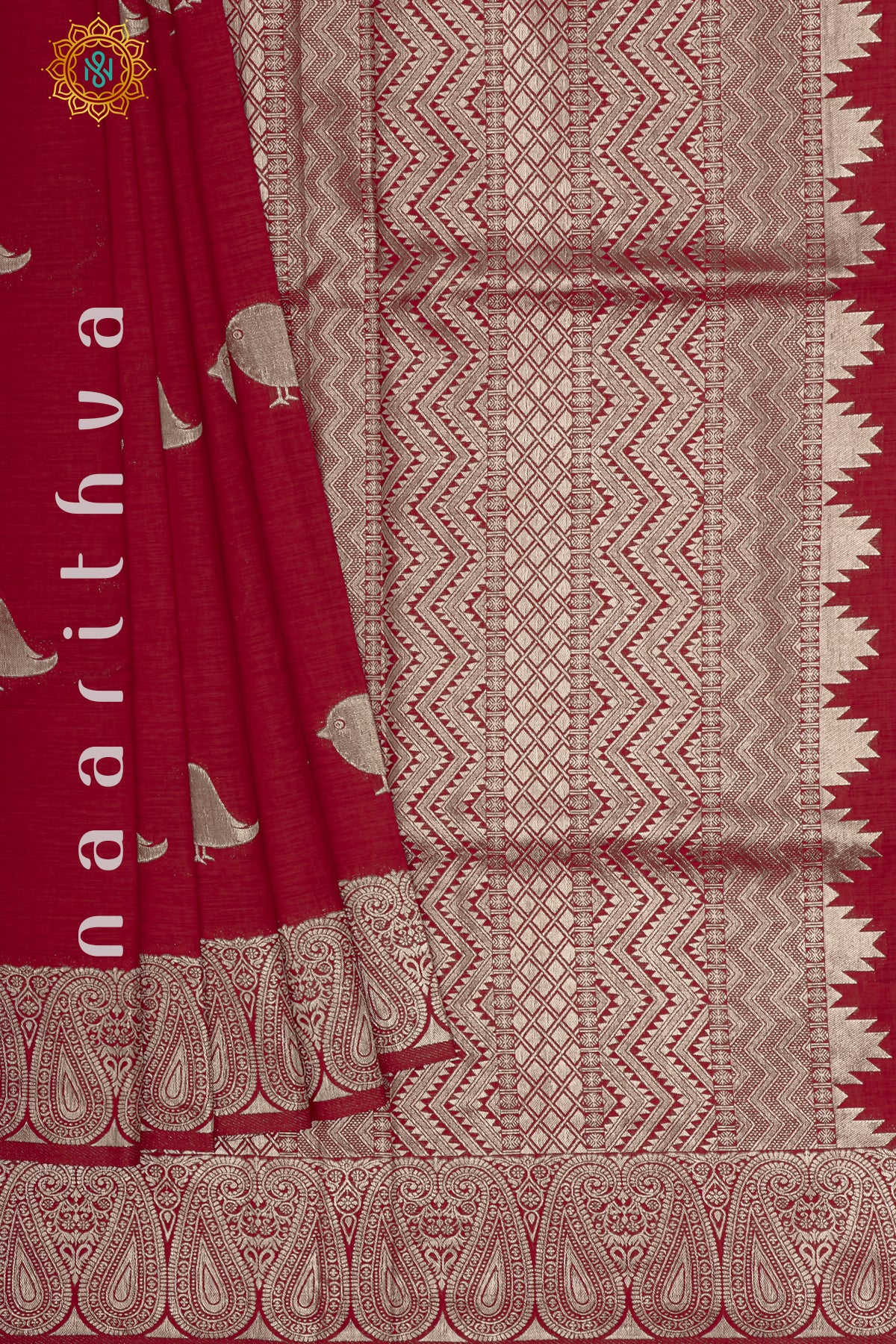 RED - DOLA SILK
