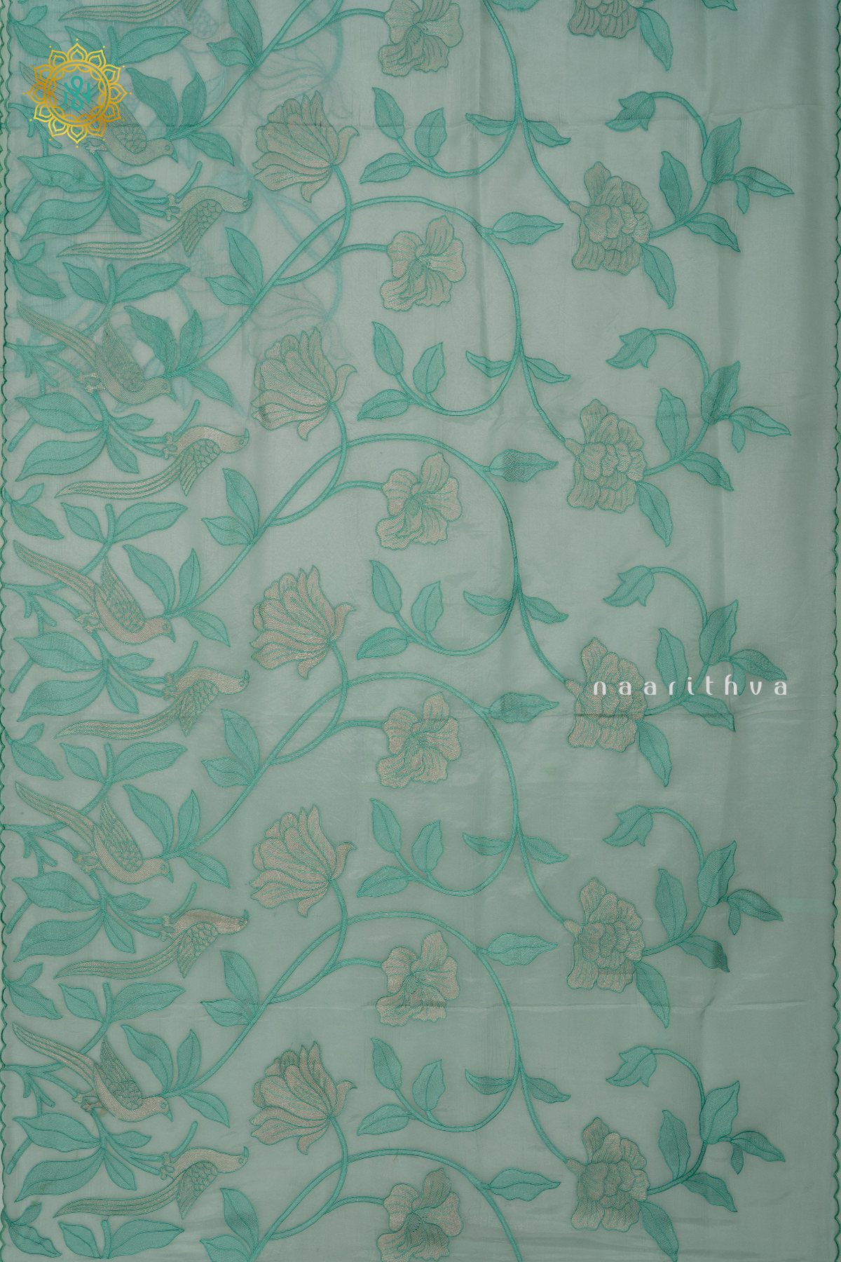 AQUA GREEN - ORGANZA