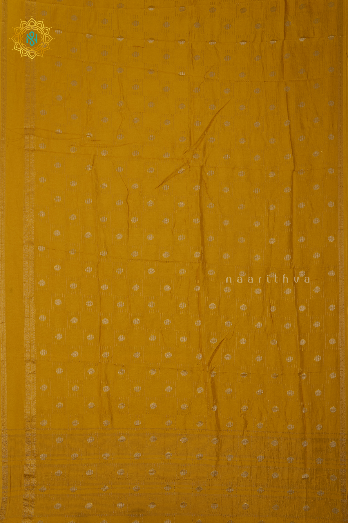 YELLOW WITH PURPLE - DOLA SILK