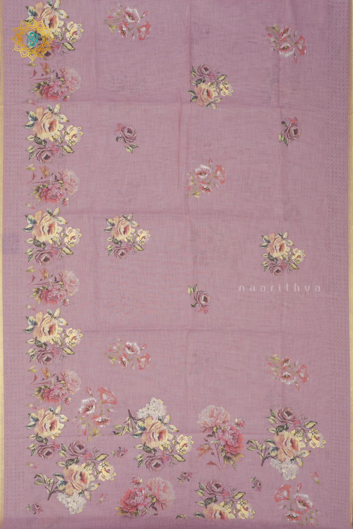 PEACHISH PINK - LINEN BY COTTON