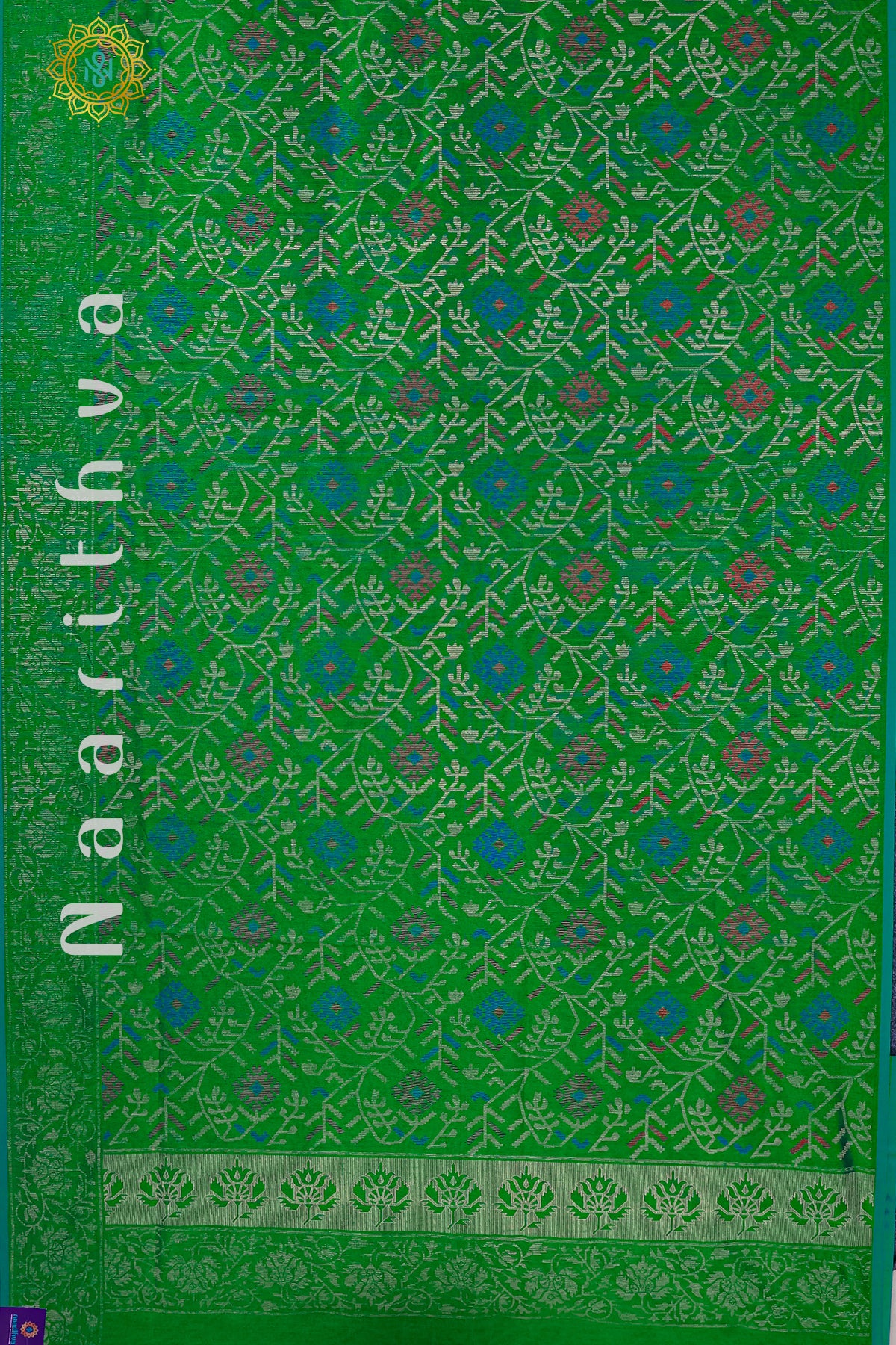 GREEN - SEMI JUTE COTTON