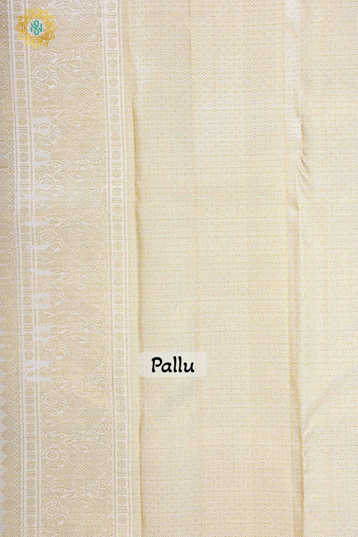 LIGHT ORANGE WITH CREAM - PURE KANJIVARAM SILK