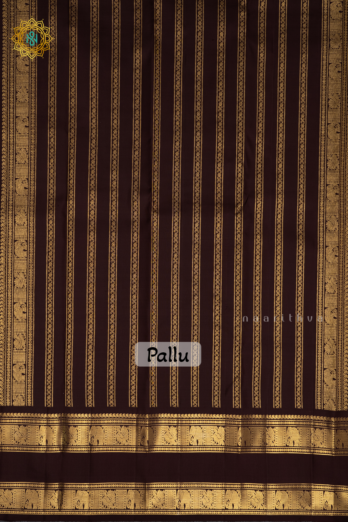 BROWN - PURE KANJIVARAM SILK