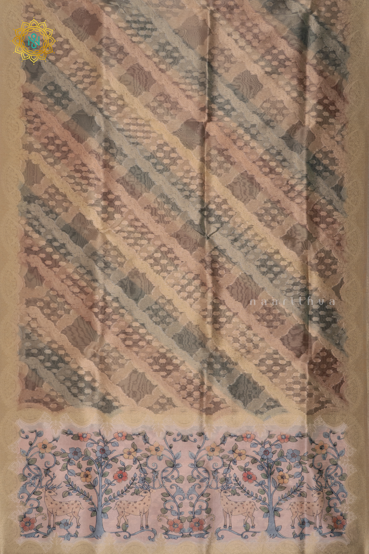 MULTI COLOUR - TISSUE ORGANZA