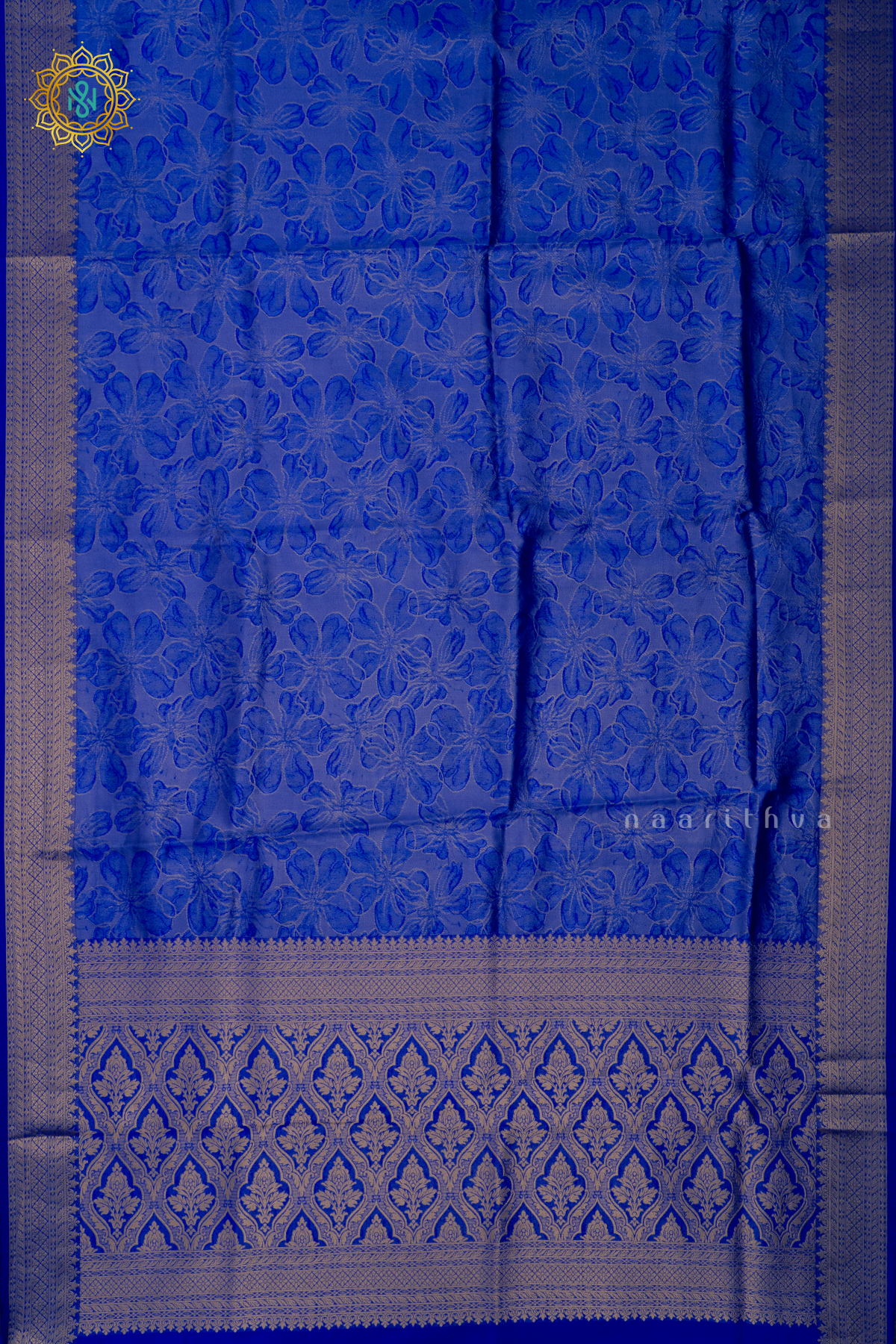 ROYAL BLUE WITH PINK - SEMI TISSUE