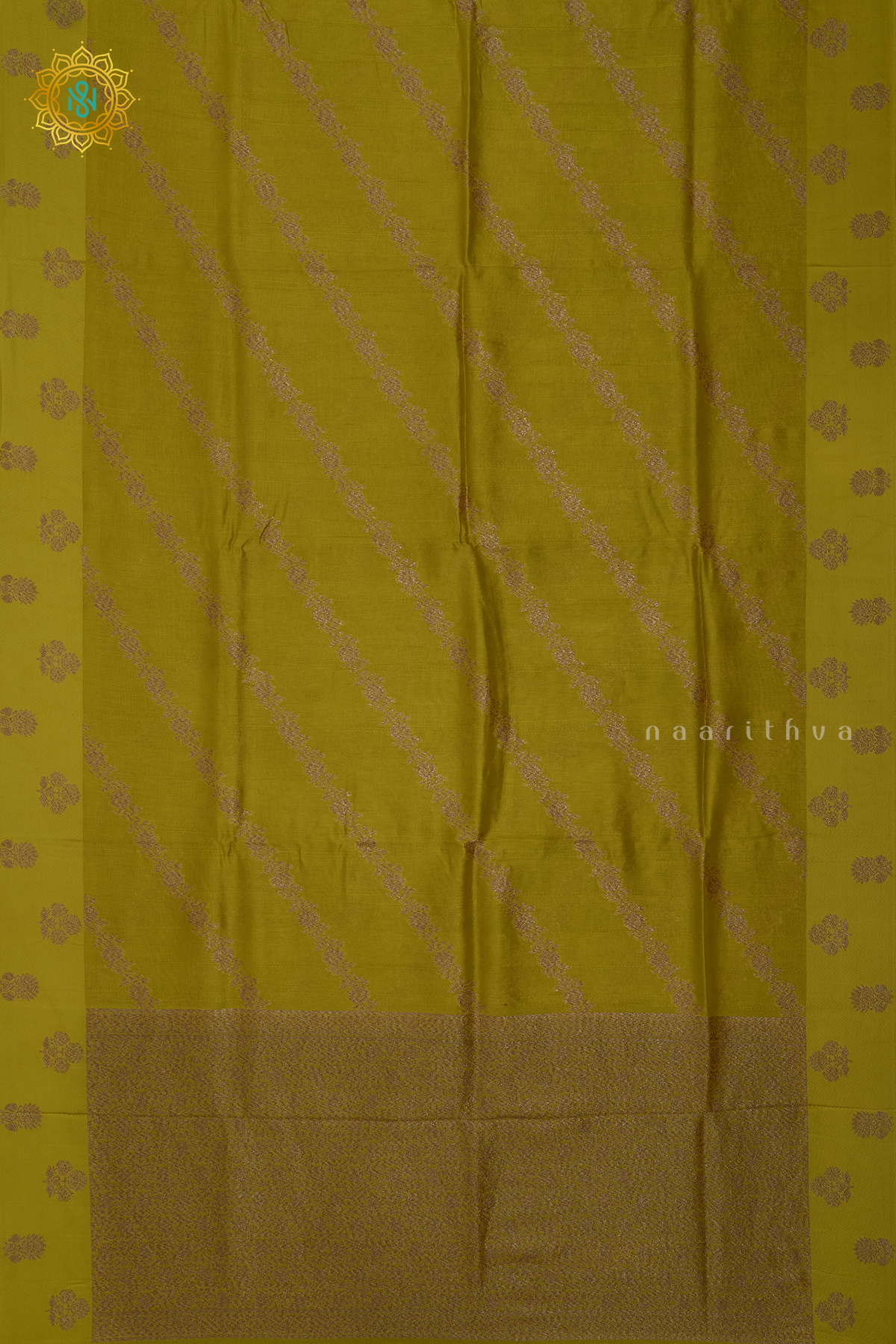 YELLOW - SEMI TUSSAR SILK