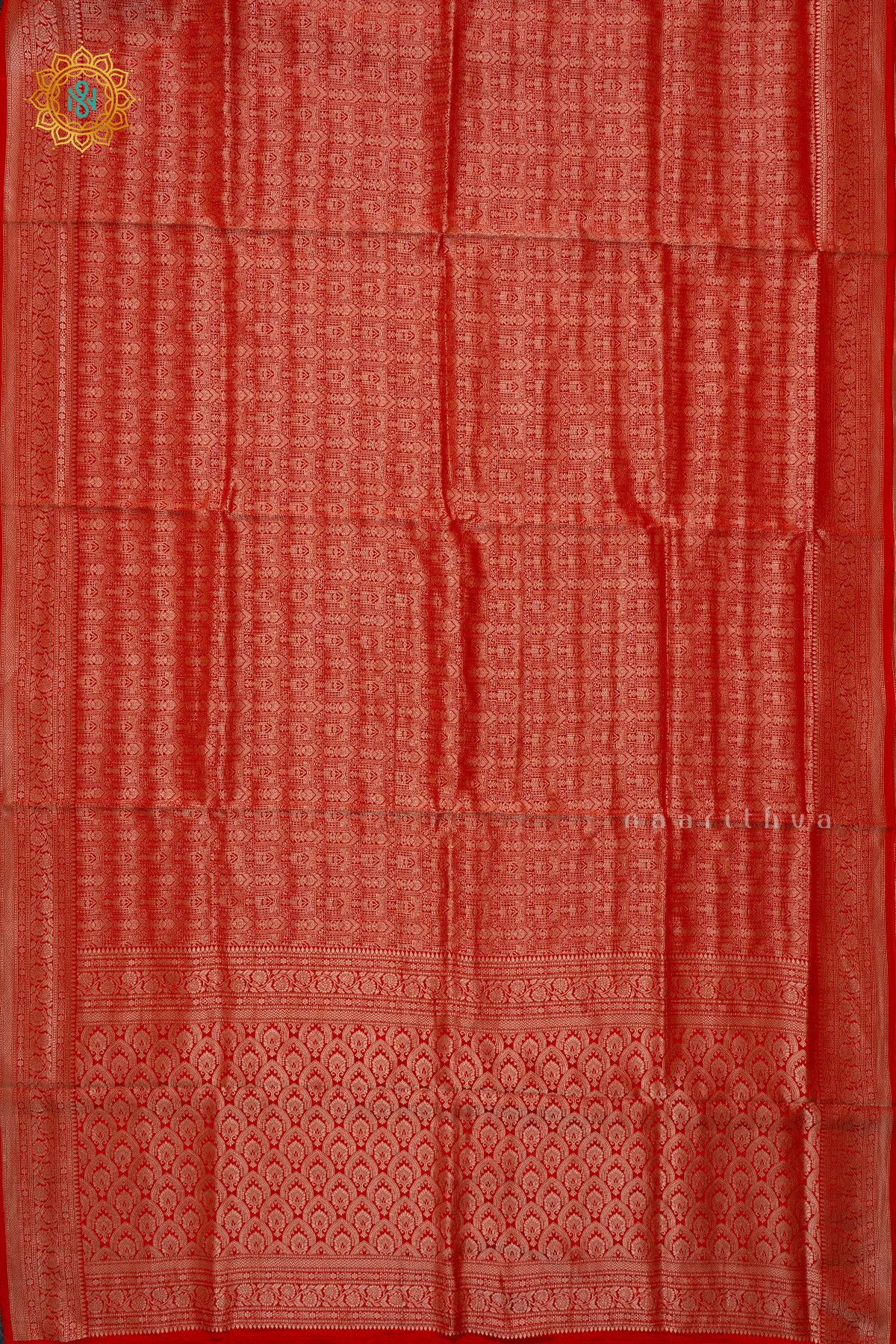 RED - SEMI KATAN BANARASI