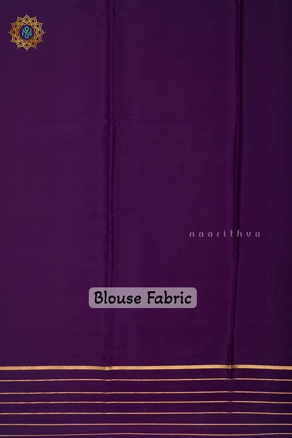 PARROT GREEN WITH WINE & PURPLE - PURE MYSORE CREPE SILK