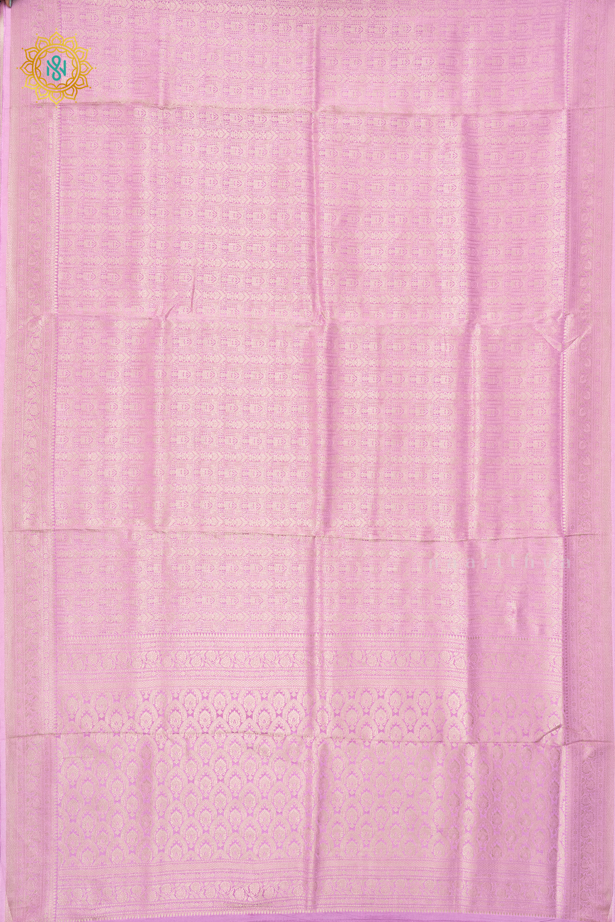 PINKISH LAVENDER - SEMI KATAN BANARASI