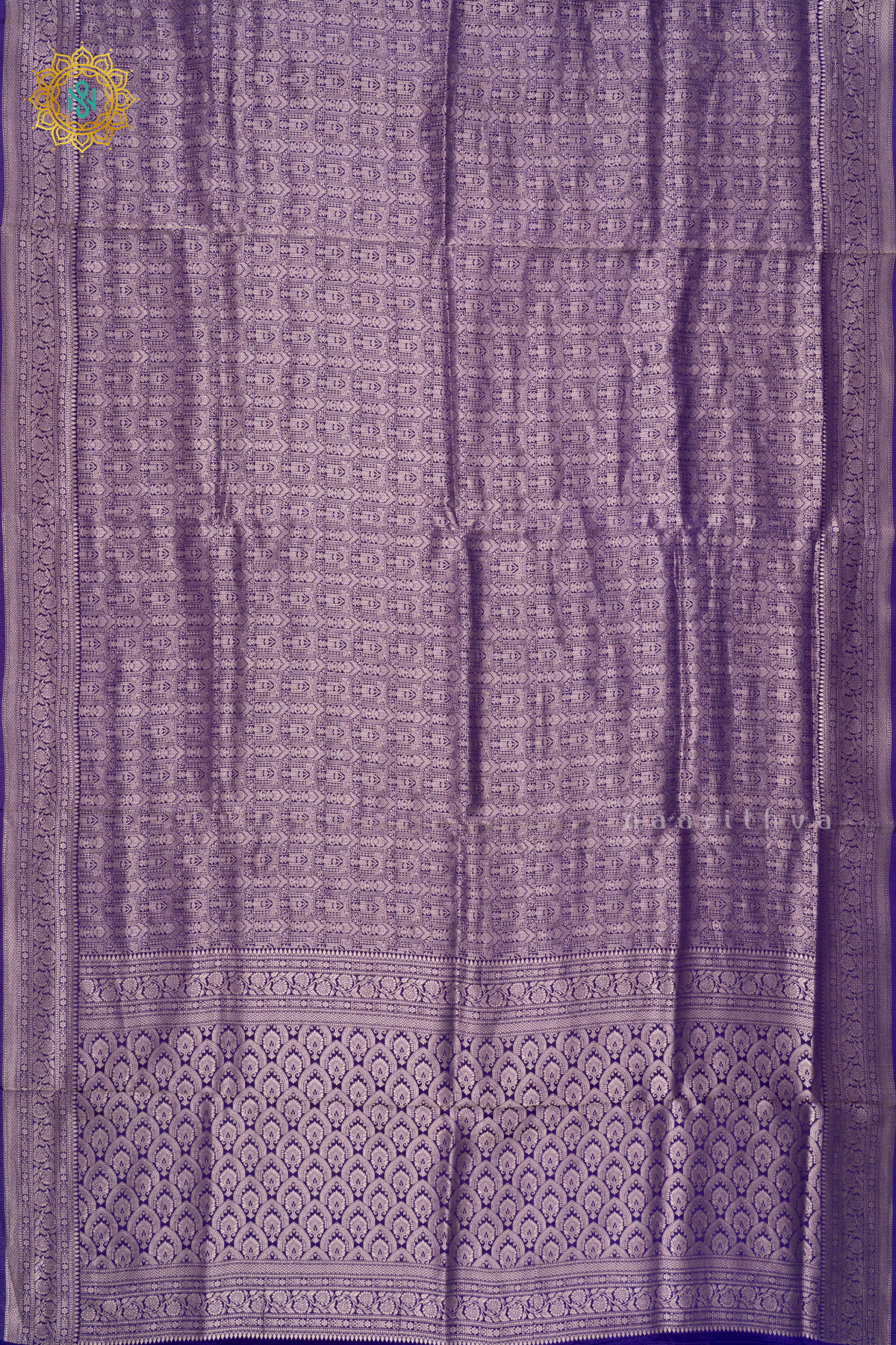 PURPLE - SEMI KATAN BANARASI