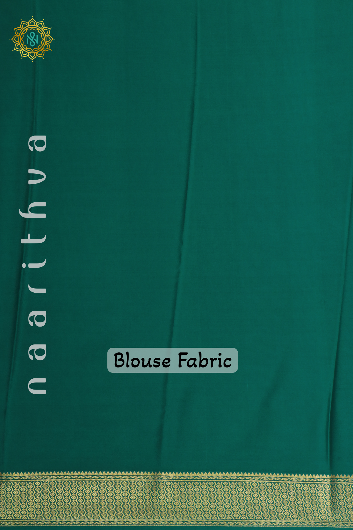 PINK WITH GREEN - PURE MYSORE CREPE SILK