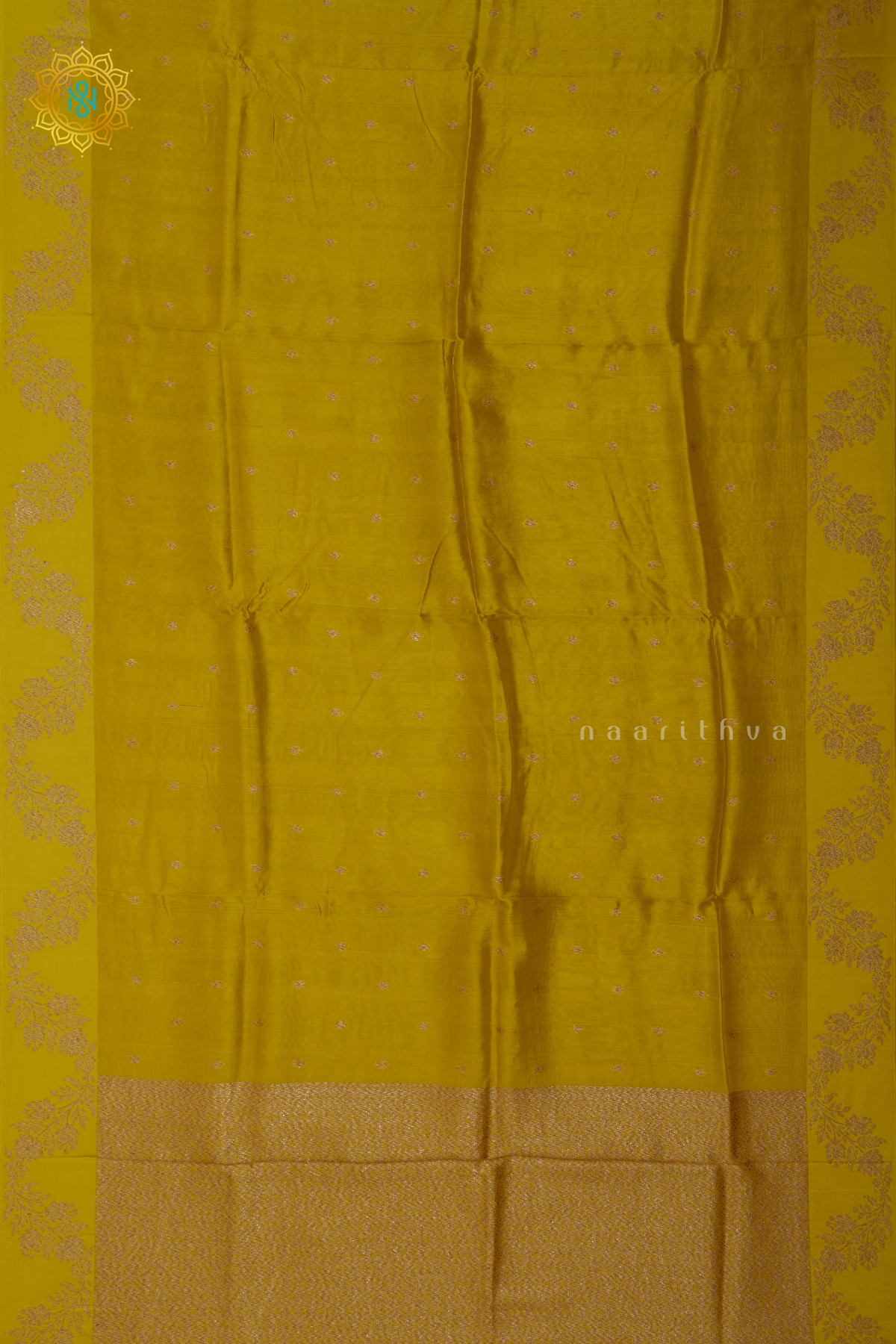 YELLOW - SEMI TUSSAR SILK