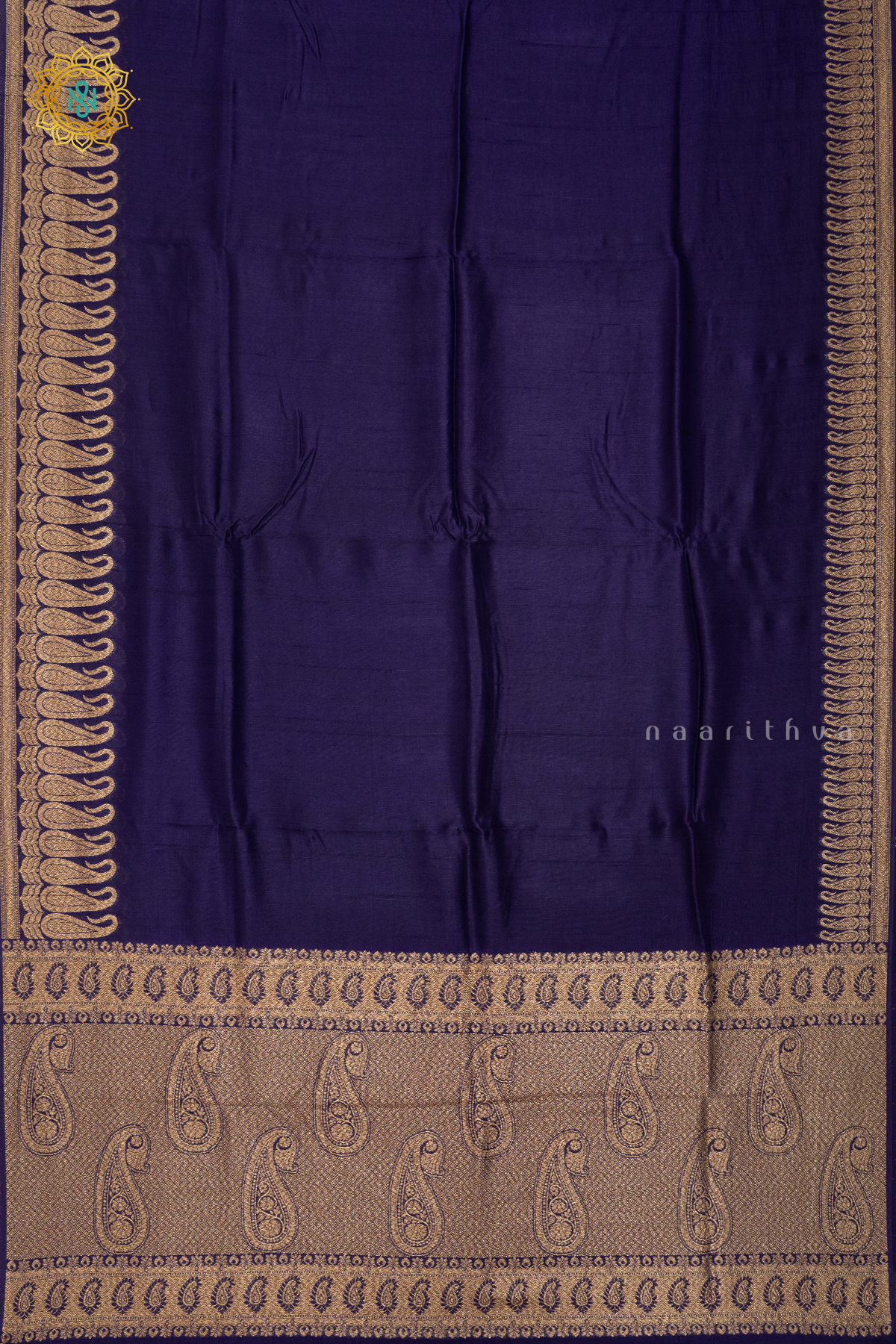 BLUE - SEMI TUSSAR SILK