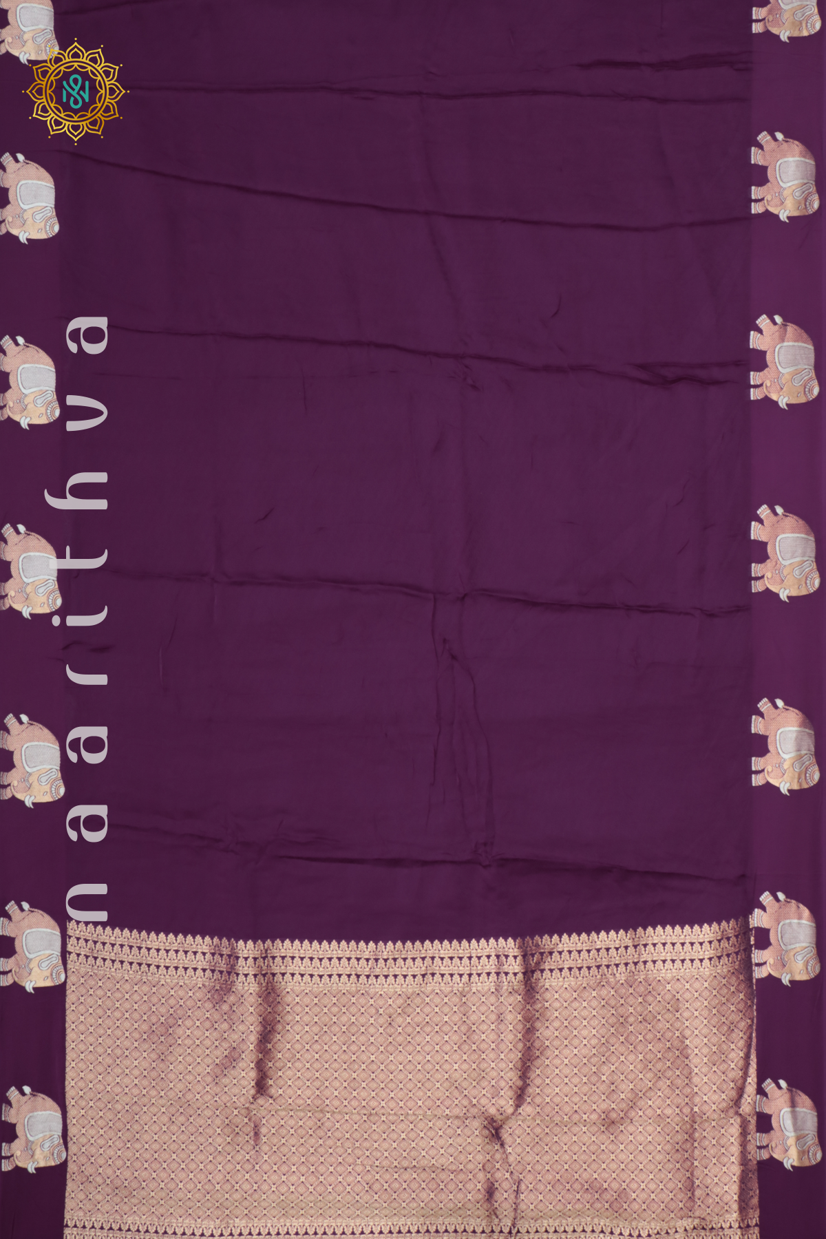 WINE - SATIN BANARAS